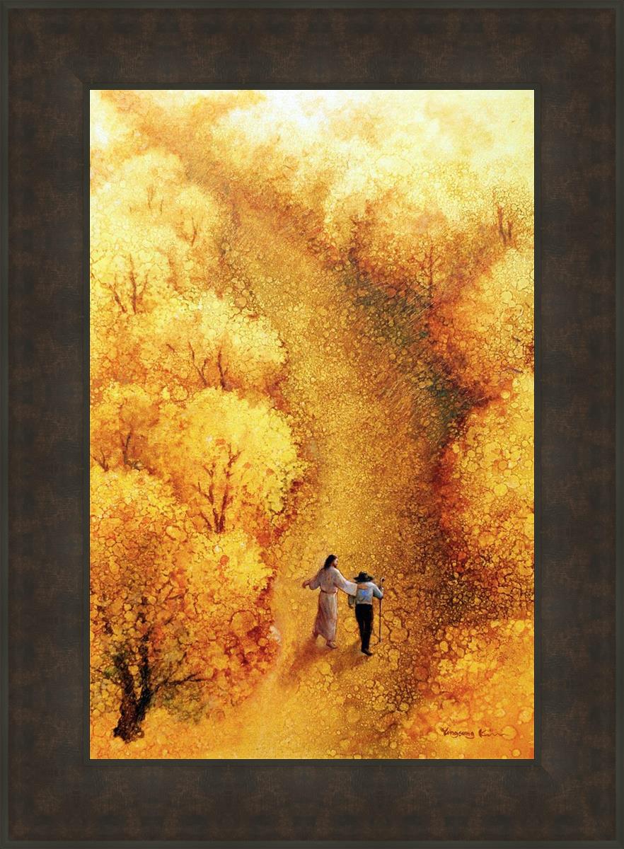 By Your Side - Heartwarming Art Print by Yongsung Kim - Perfect for Home Decor, Office Inspiration & Gift Giving