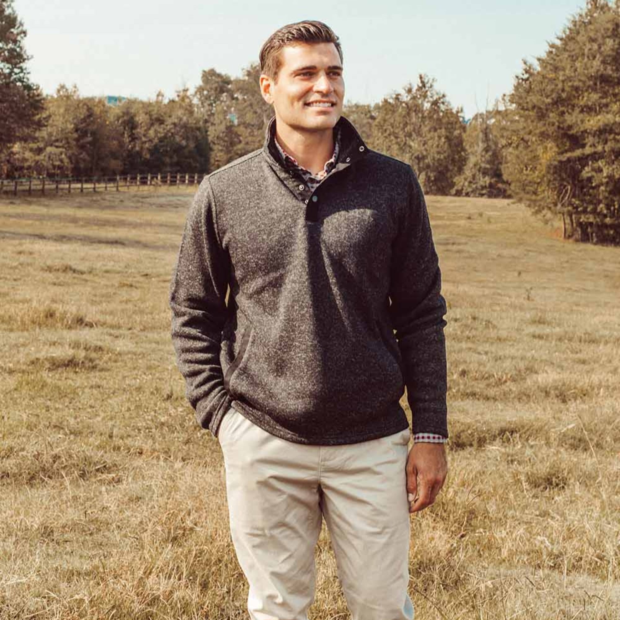 Men's Norris Pullover Hoodie - Soft & Comfortable Fleece Sweatshirt for Casual Wear, Outdoor Activities & Lounge Relaxation