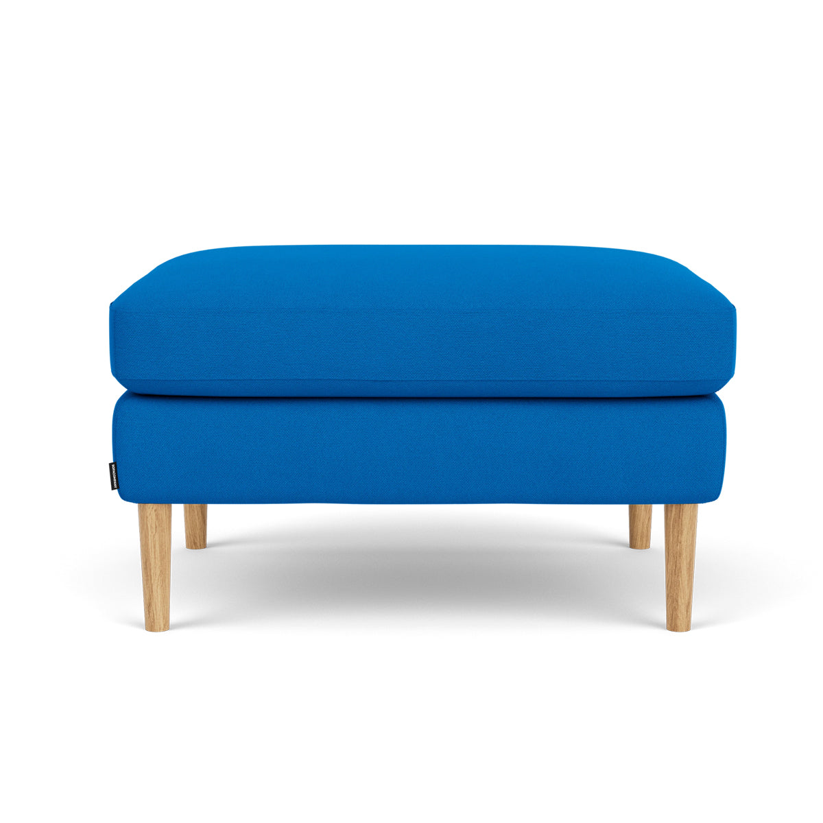 Astha Fabric Ottoman Stool - Soft Round Storage Pouf with Removable Cover for Living Room, Bedroom & Nursery - Perfect for Extra Seating & Home Decor