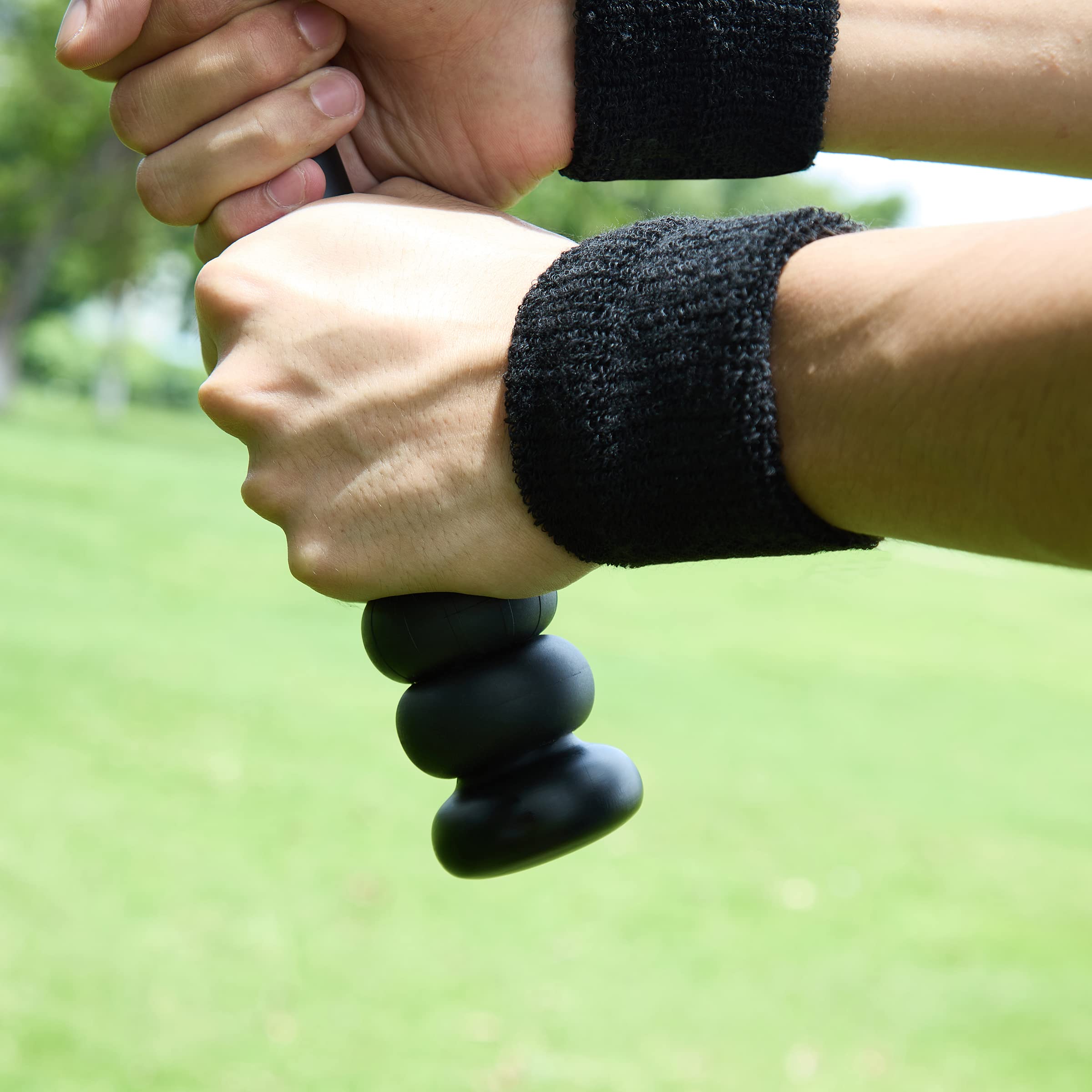 Premium Bat Grip Choke Up Rings - 8 Pack Baseball Training Rings with 2 Wrist Protectors for Enhanced Swing Control & Comfort - Ideal for Baseball, Softball, and Batting Practice