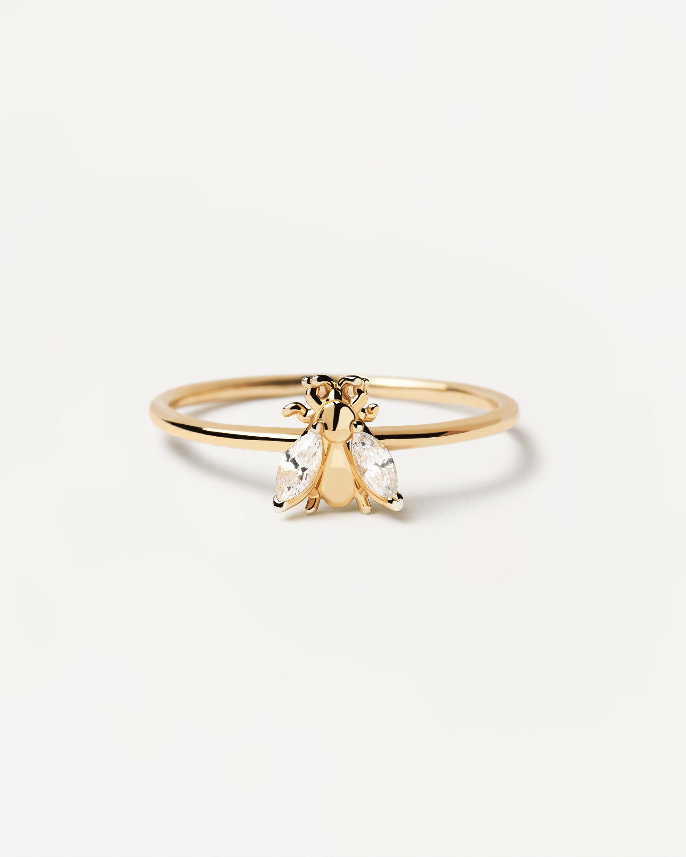 Trendy Buzz Gold Ring for Women - Elegant & Minimalist Jewelry Gift for Her - Perfect for Parties, Weddings & Everyday Wear