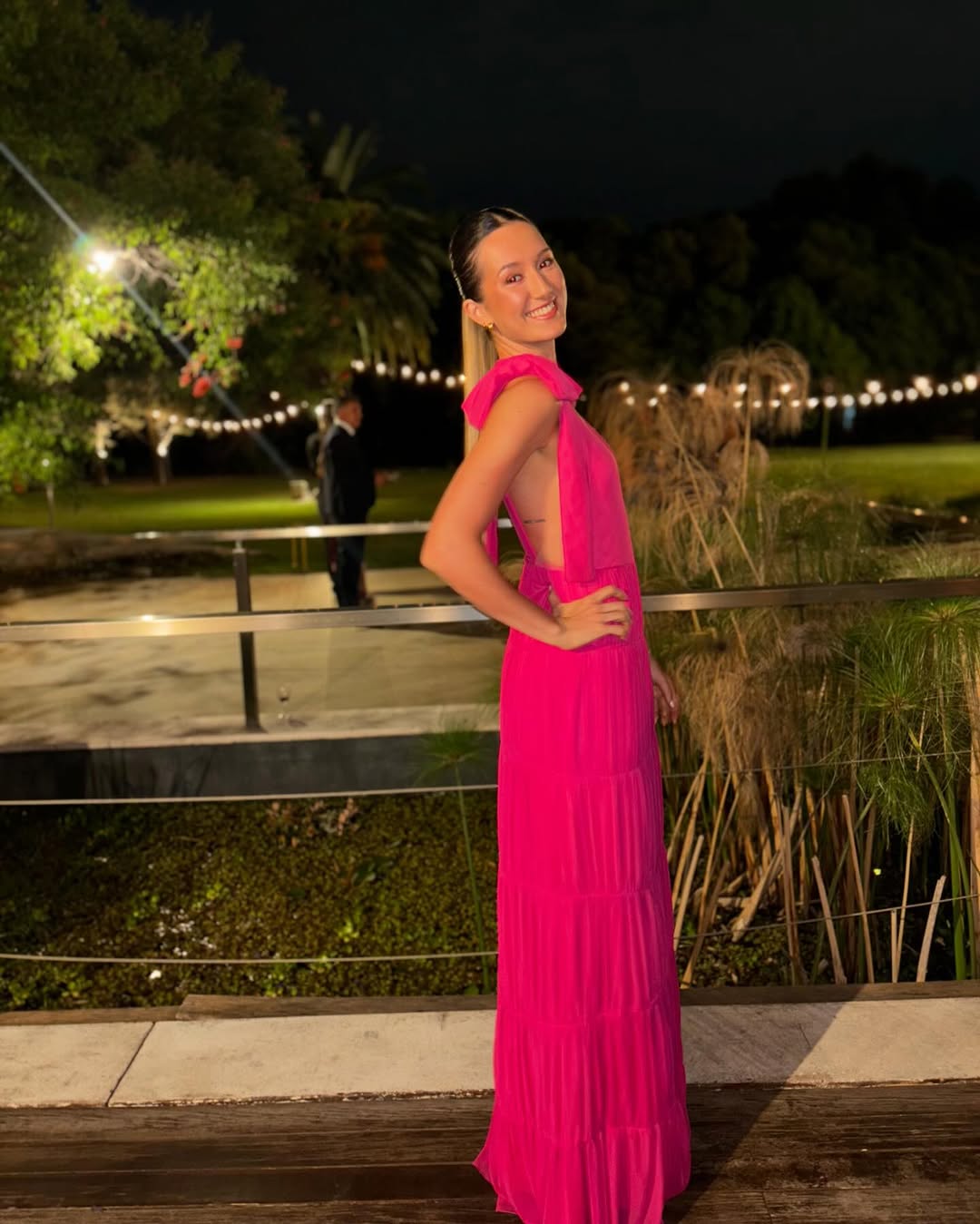 Elegant Hot Pink A-Line Long Prom Dress for Women - Formal Party Gown J5594 | Perfect for Homecoming, Prom Night, and Evening Galas