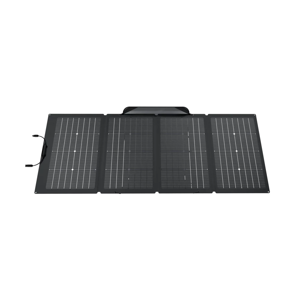 EcoFlow 220W Portable Solar Panel for Camping, RV & Off-Grid Power - Lightweight Foldable Solar Charger for Outdoor Adventures & Emergency Backup