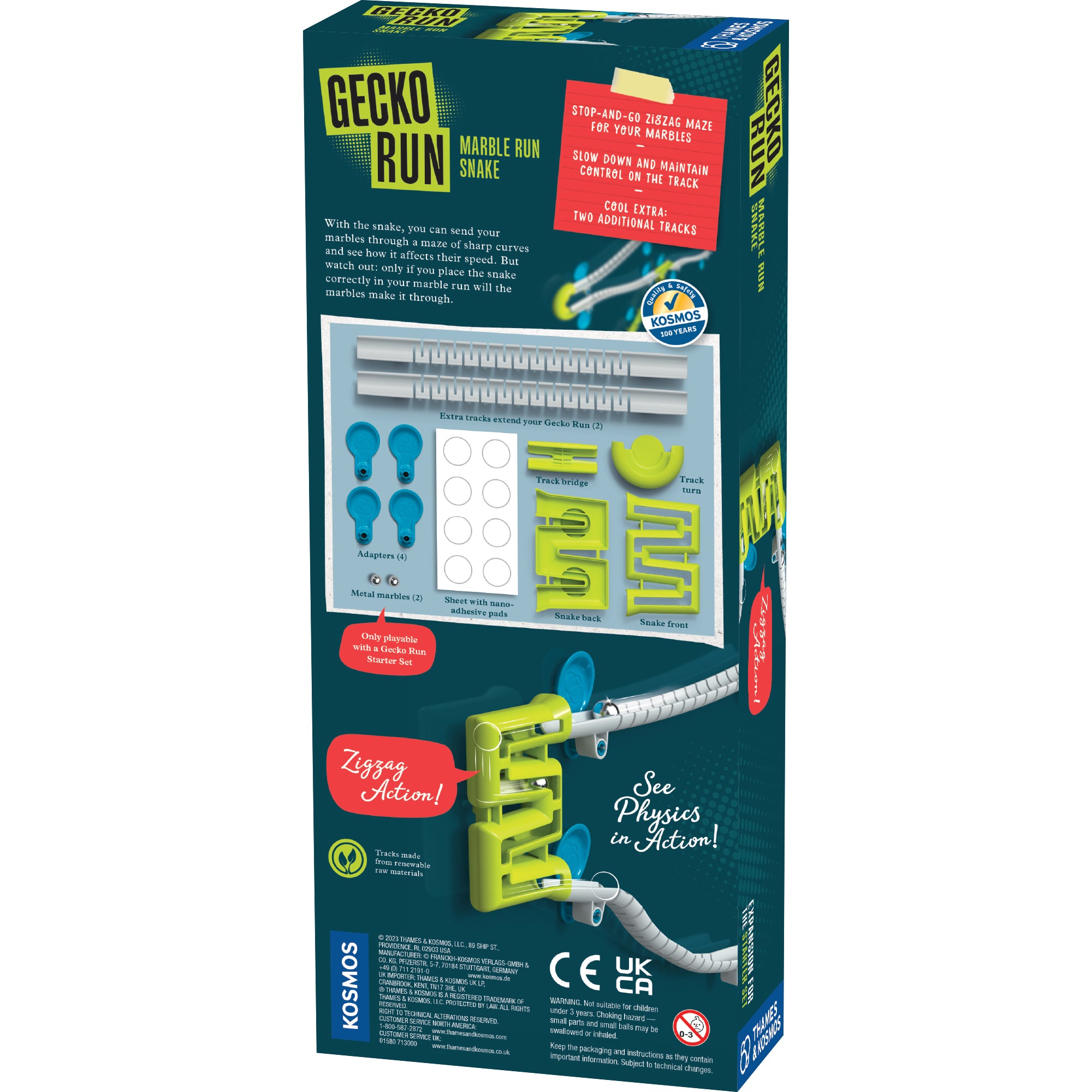 Gecko Run: Snake Expansion Pack - Add-On for Board Game, Family Fun, Strategy Game Night - Perfect for Parties & Game Lovers