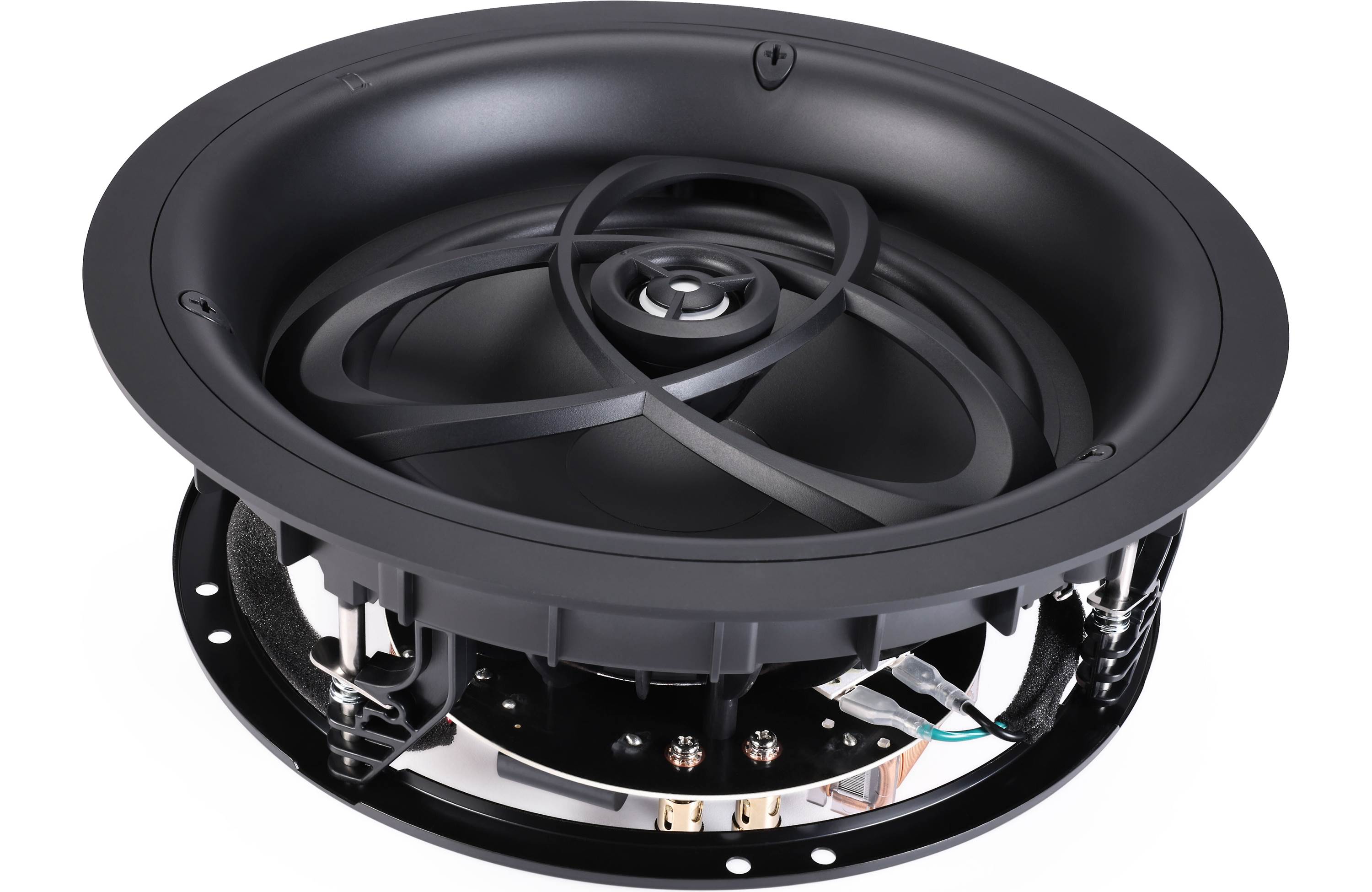 Definitive Technology Dymension DC 80 PRO 8 Inch In-Ceiling Speaker - High Performance Home Audio System for Surround Sound, Home Theater & Background Music (Single Speaker)