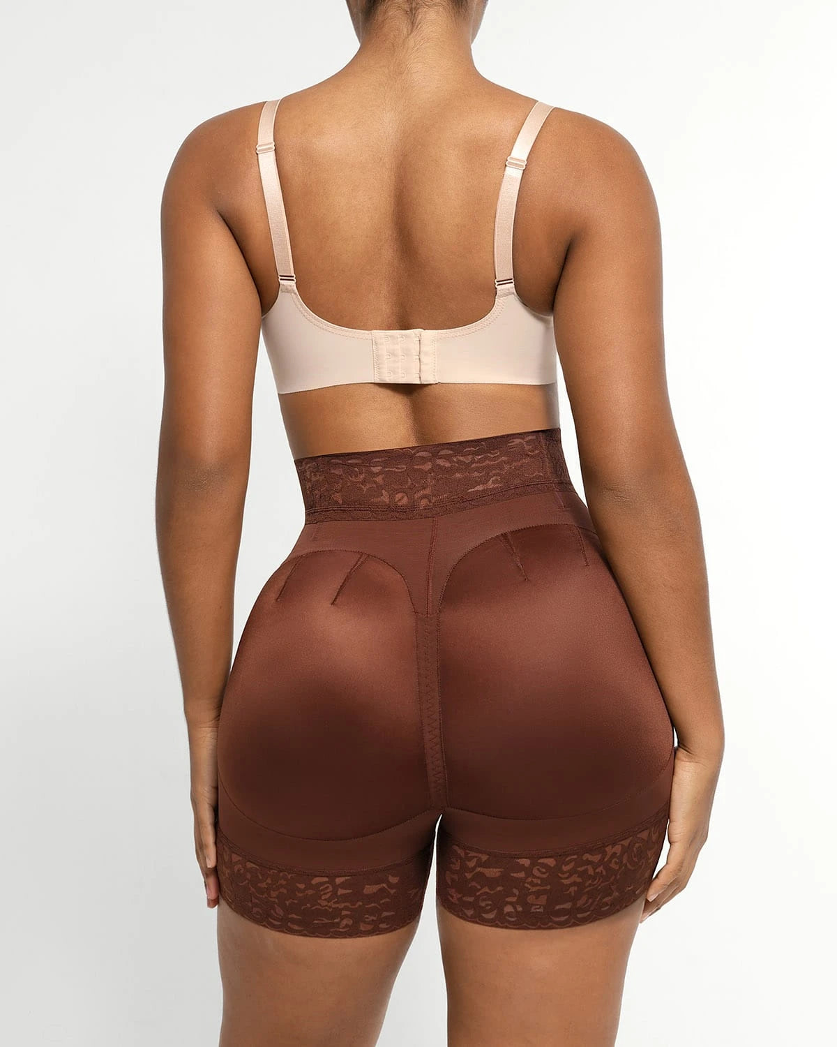 AirSlim® Mid Rise Steel Boned Butt Lifting Shapewear Shorts - Tummy Control & Body Shaper for Women - Perfect for Workout, Dress Wear & Everyday Comfort