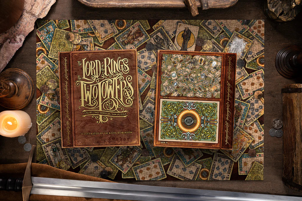 The Two Towers™ 1000-Piece Jigsaw Puzzle - Lord of The Rings Collectible for Adults & Teens - Perfect for Game Nights, Gifts & Home Decor