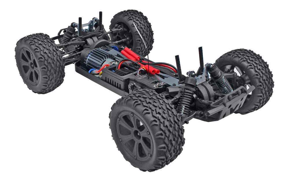 Redcat Racing Blackout XTE 1/10 Scale Electric RC Monster Truck - Waterproof Electronics, High-Speed Off-Road Vehicle for Adults & Kids - Perfect for Backyard Bashing, Trail Driving & Competitive Racing
