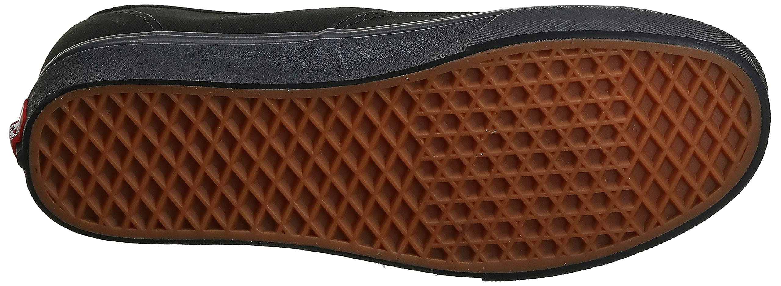 Vans Authentic Unisex Sneakers for Men & Women - Classic Black/Black Skate Shoes for Casual Wear & Street Style
