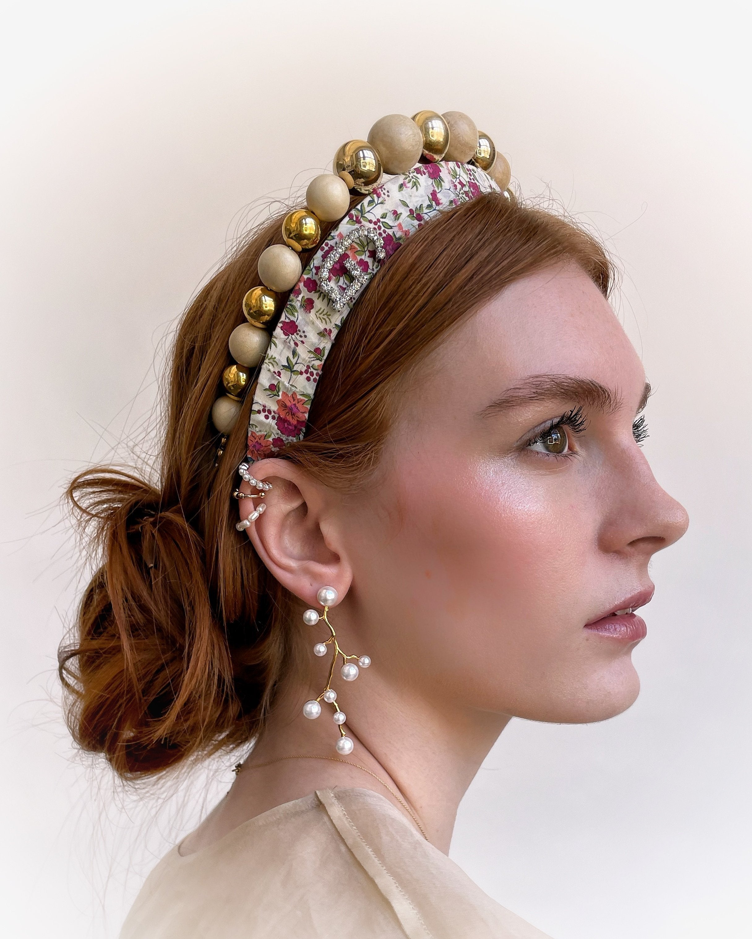 Pearl Forest Earrings – Elegant Dangle Pearl Earrings for Women, Perfect for Weddings, Parties & Special Occasions