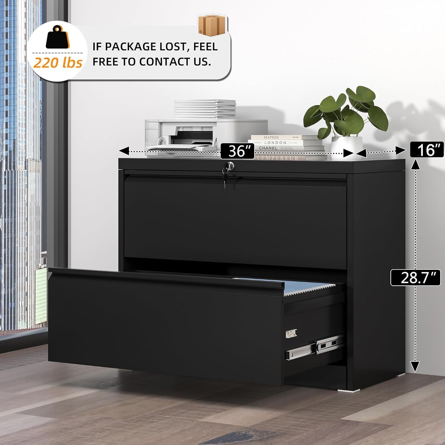 INTERGREAT 2-Drawer 32