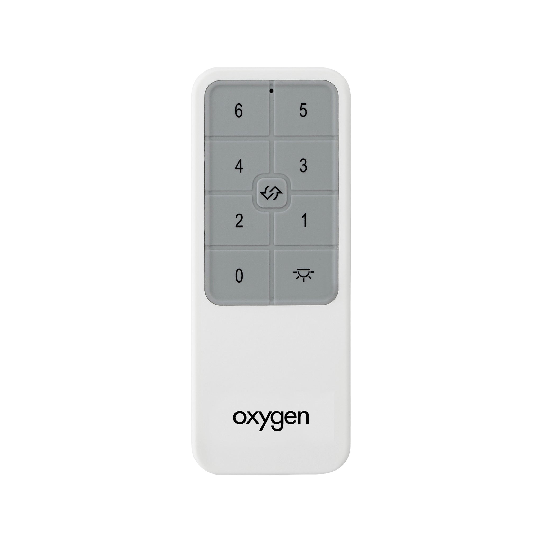 Oxygen Ceiling Fan Remote Control - Handheld DC Motor Remote for 3 8 2000 0 Model - Perfect for Bedroom, Living Room & Office Use