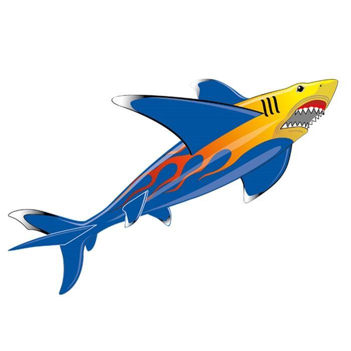 Shark SkyGiant Kite - Large Shark Shaped Kite for Outdoor Activities, Beach, Park & Family Fun | Durable Nylon Flying Kite with Easy Control for Kids & Adults