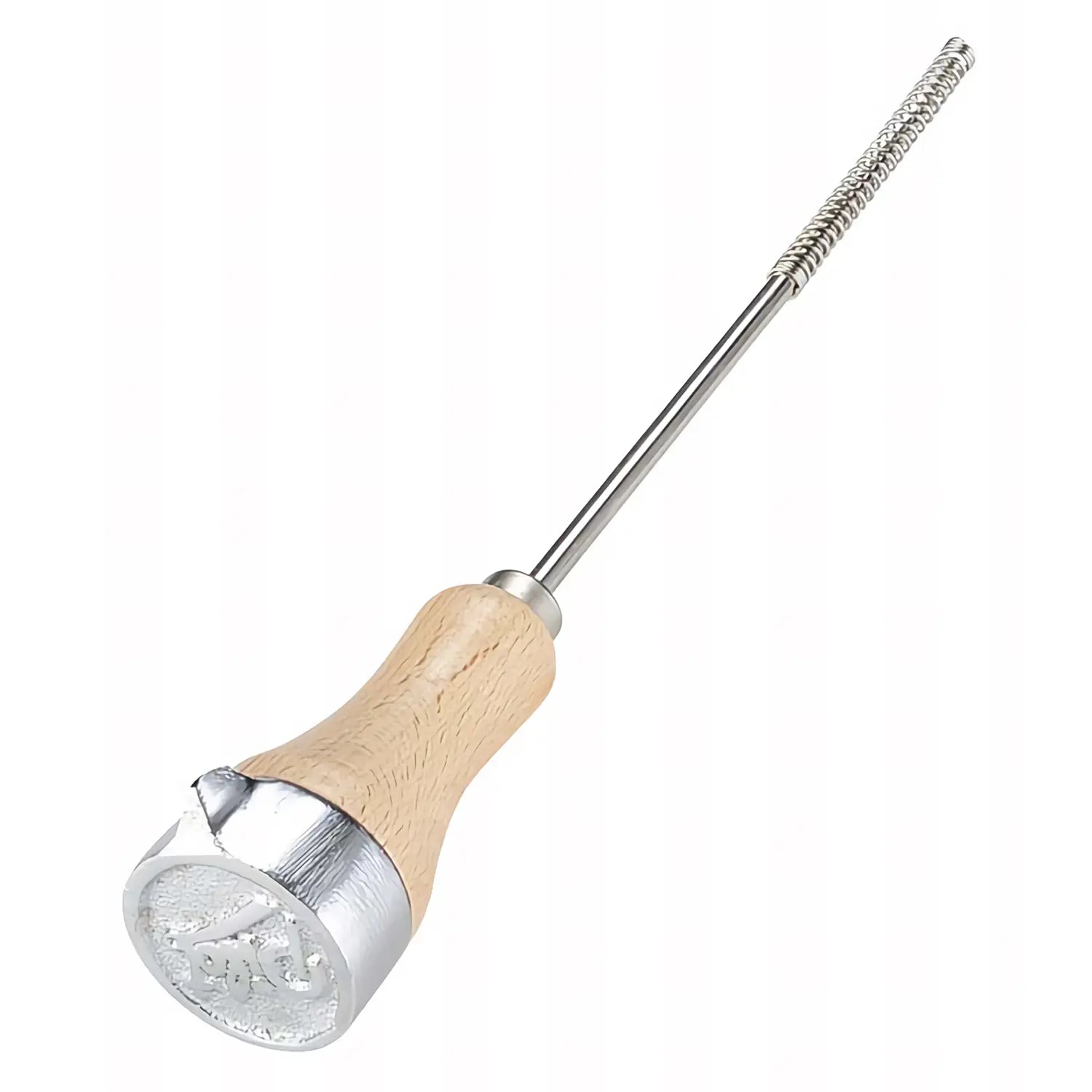Premium Stainless Steel Ice Pick with Spring - Heavy Duty Bar Tool for Cocktails, Kitchen & Bartending - Perfect for Crushing Ice, Mixing Drinks & Professional Use