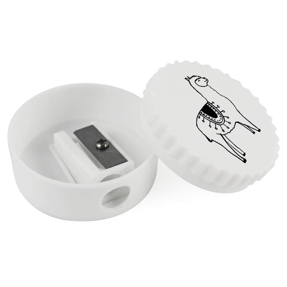 Azeeda Llama Pencil Sharpener - Portable for School & Office