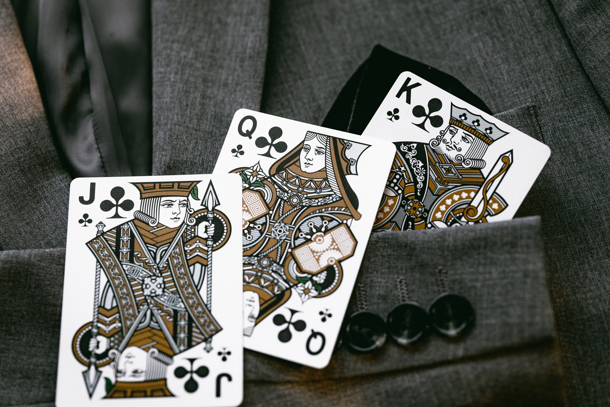 Premium Gilded Edition Luxury Playing Cards - Table Players Vol. 06 | Elegant Casino Style, Poker Night, Cardistry & Magic Tricks | Perfect for Game Nights, Gifts & Collectors