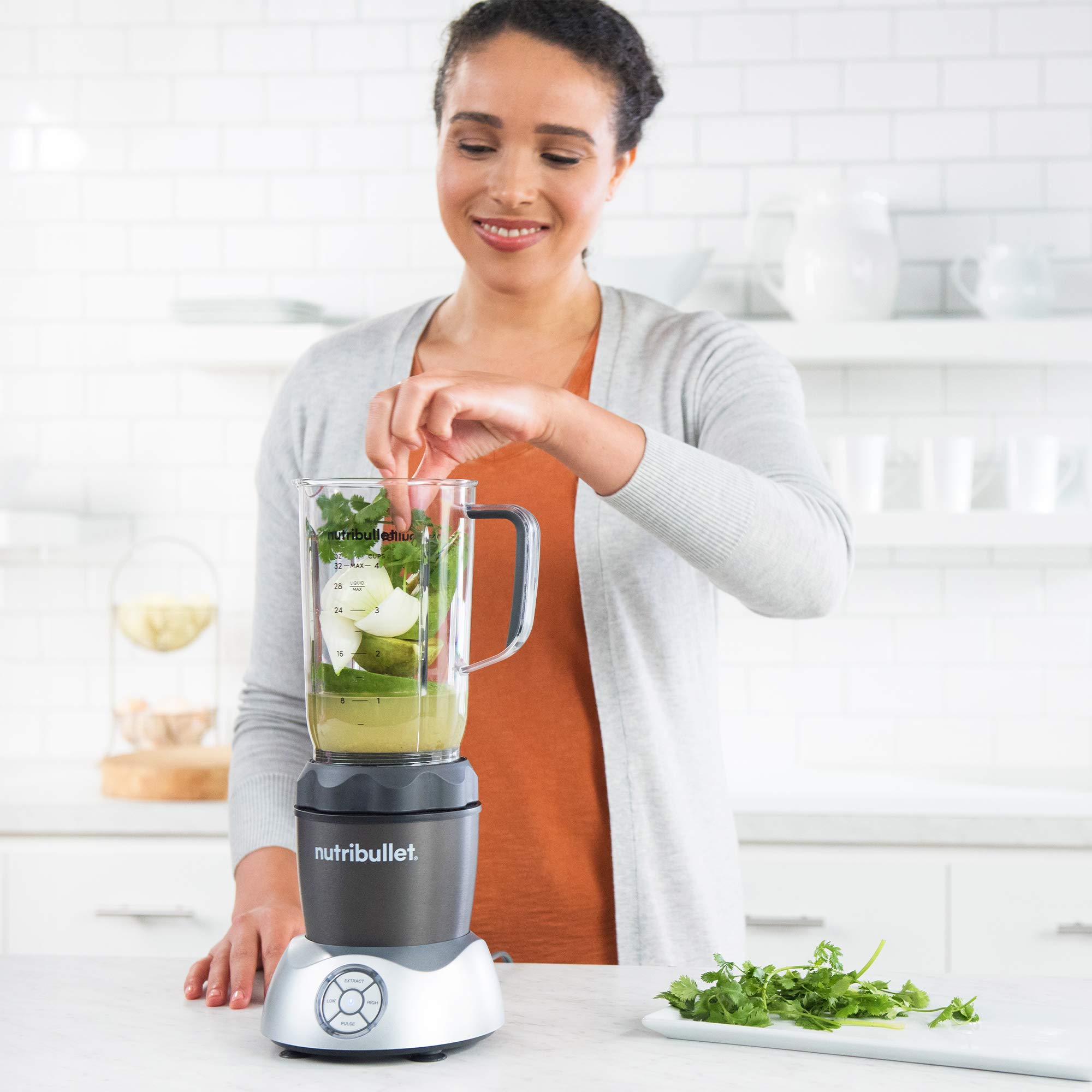 Nutribullet Select 2.0 1000-Watt Personal Blender - Powerful Countertop Blender for Smoothies, Shakes & Meal Prep - Perfect for Healthy Breakfasts, Post-Workout Drinks & Kitchen Blending