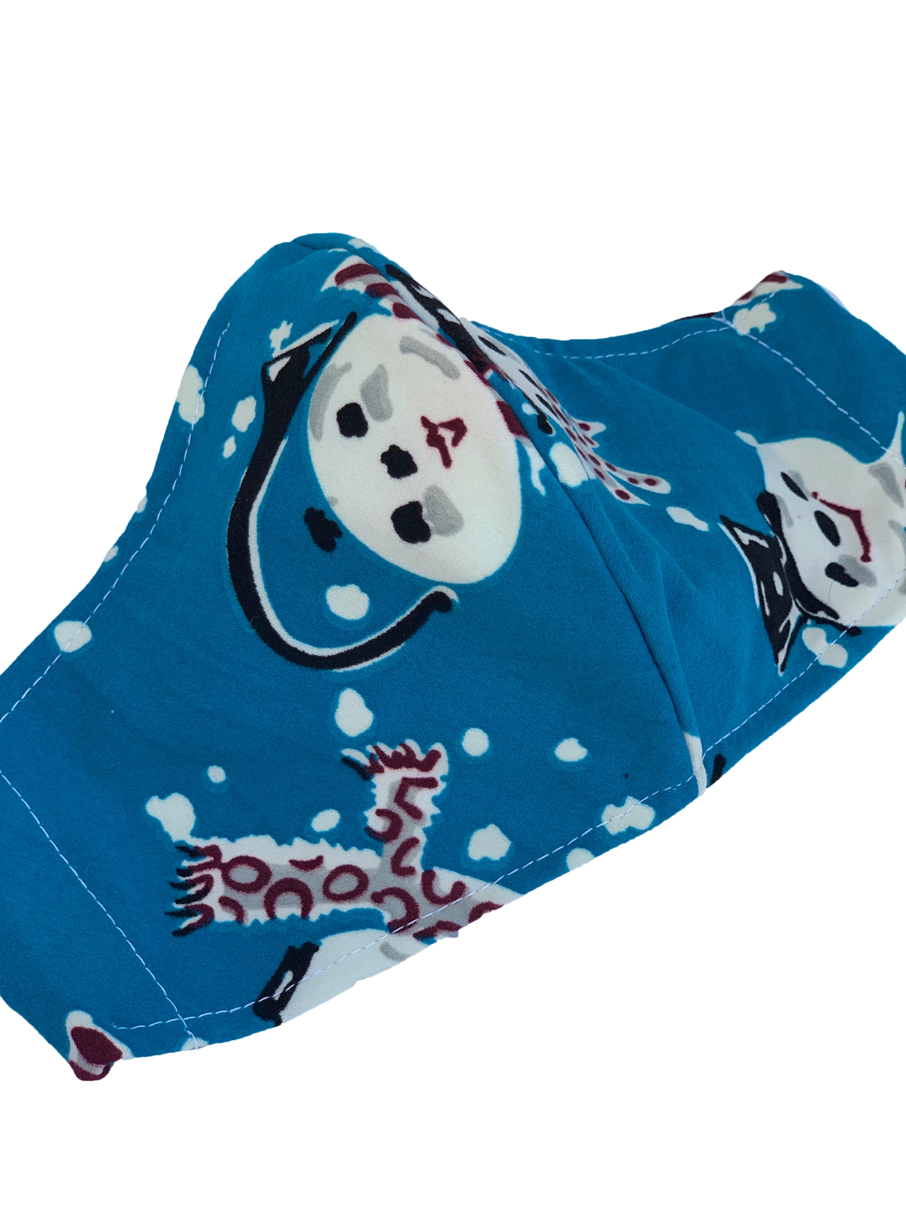 Frosty Blue Face Mask - Cooling & Hydrating Skincare for Dry Skin - Perfect for Spa, Travel & Daily Skincare Routine