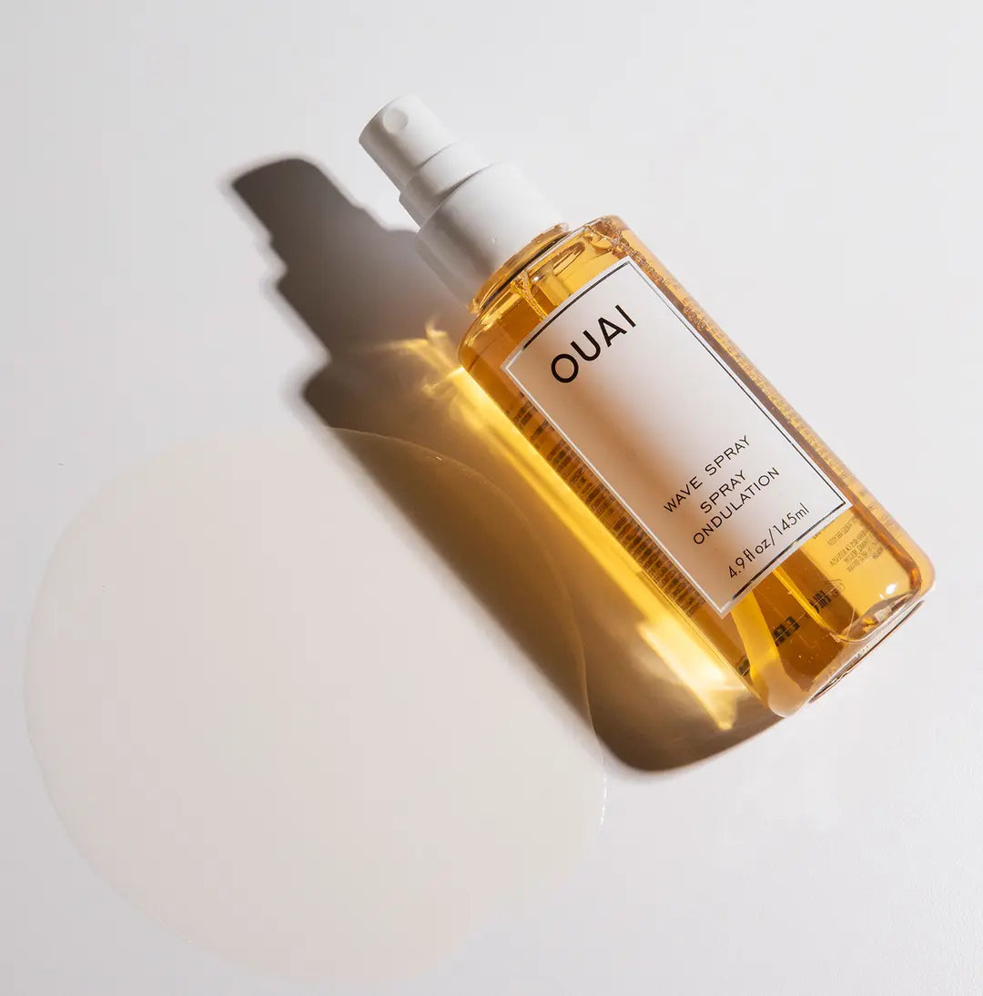 OUAI Wave Spray - Texturizing Hair Spray for Beachy Waves & Volume | Lightweight Hold for Natural-Looking Waves | Perfect for Everyday Styling & Special Occasions