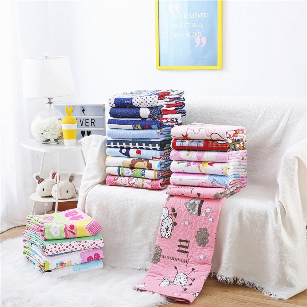 Abreeze Airplane Toddler Blanket for Boys & Girls - Soft Kids Quilt Bedspread, 43