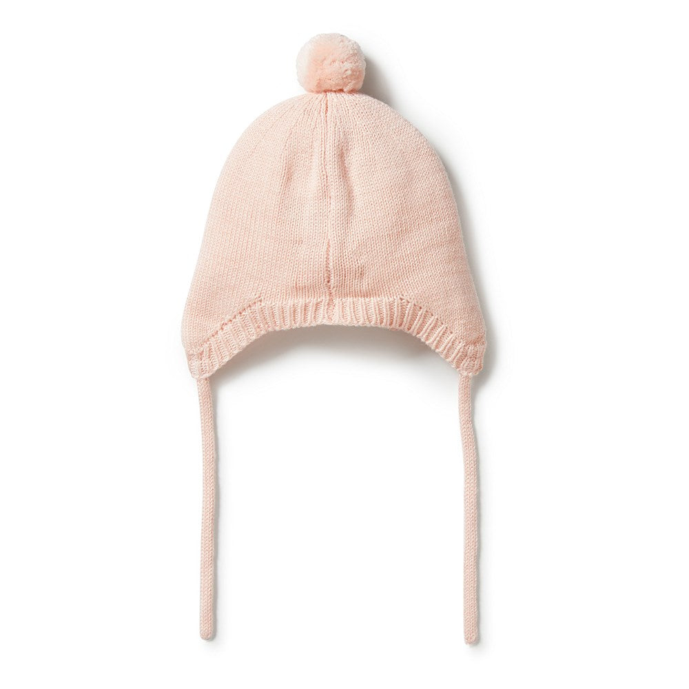 Warm Knitted Mini Cable Bonnet for Women - Soft Winter Beanie Hat for Cold Weather & Outdoor Activities