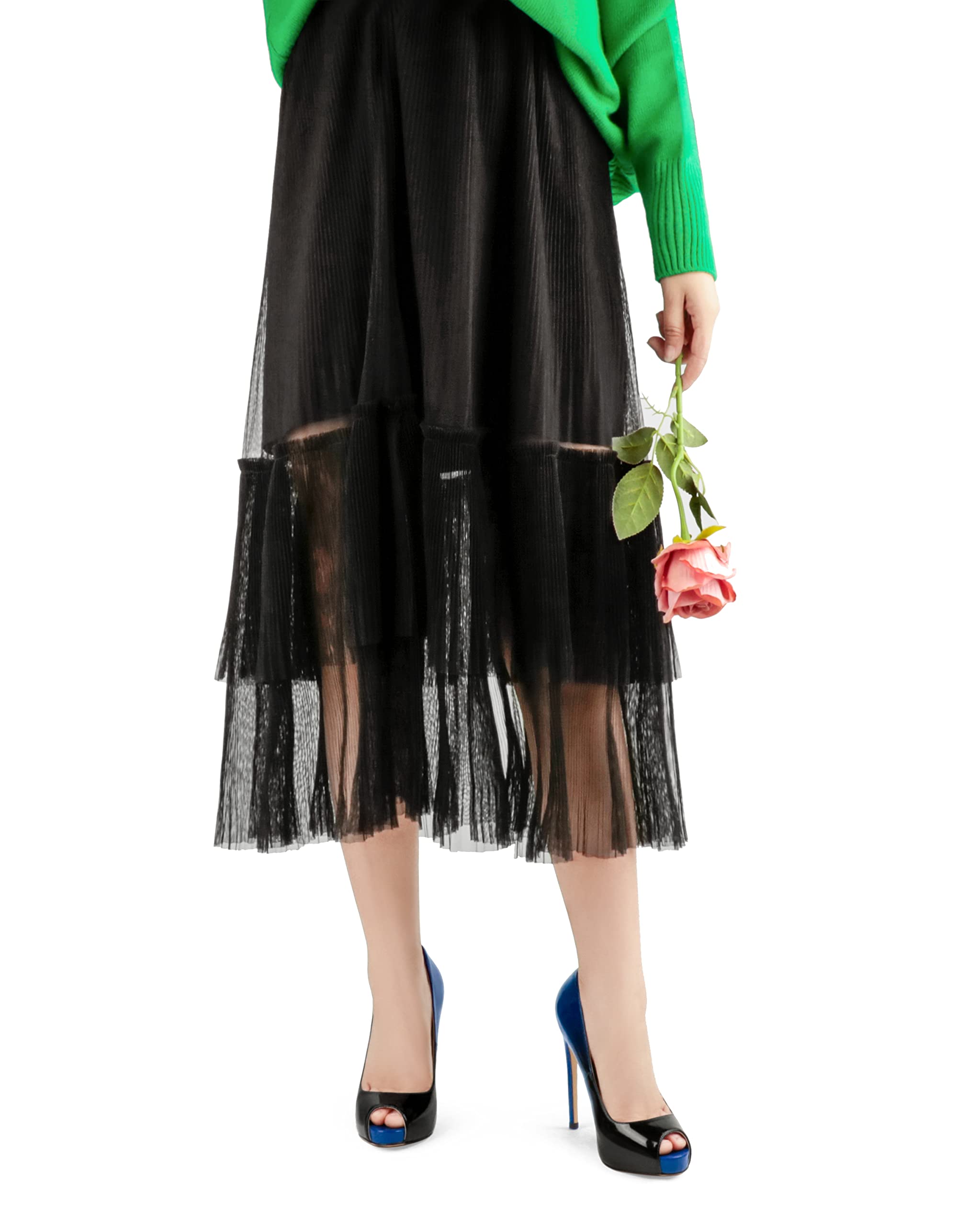 Elegant Women's Thin High Heel Pumps Platform Shoes - Comfortable Party & Daily Wear Dress Shoes for Work, Wedding, and Night Out
