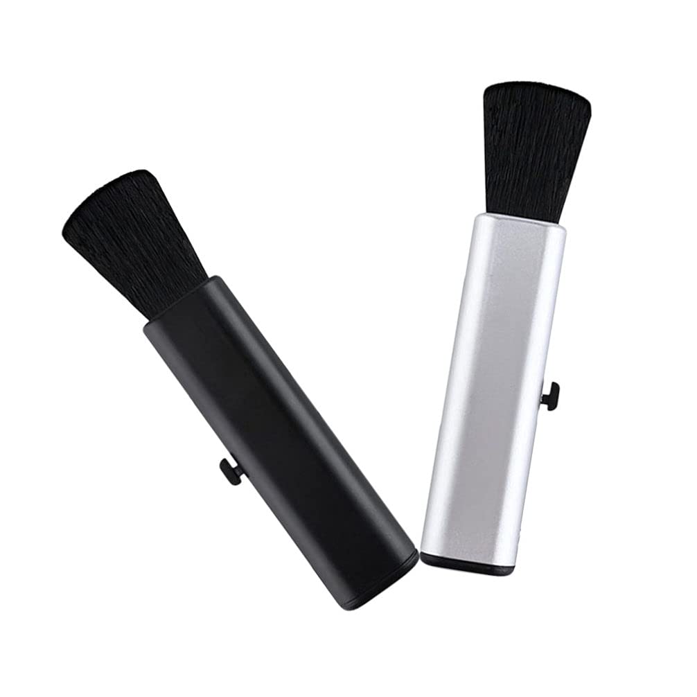 Premium Guitar Cleaning Brush Kit - Foldable Instrument Cleaner for Acoustic, Electric Guitar, Bass, Ukulele, Violin, Banjo & Mandolin - 2-Piece Set with Assorted Colors - Perfect for Home, Studio & Travel Use