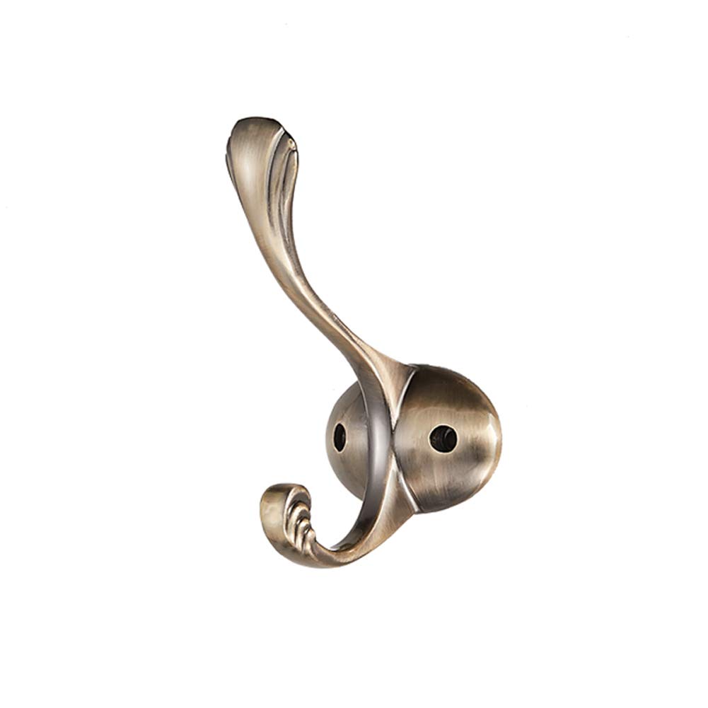 Heavy Duty Wall Hooks 5-Pack - Coat & Towel Hangers for Home & Office