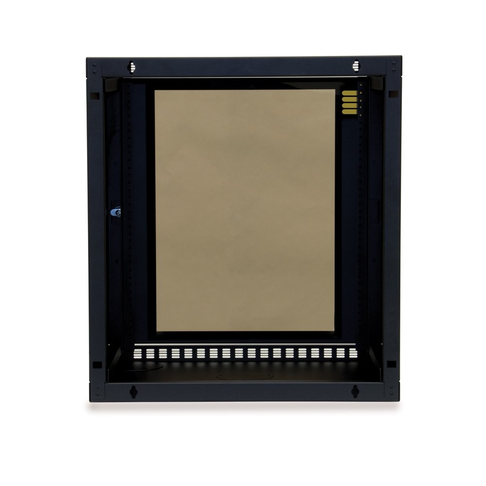 12U Shallow Wall Mount Cabinet - Perfect for Home & Office Network Racks
