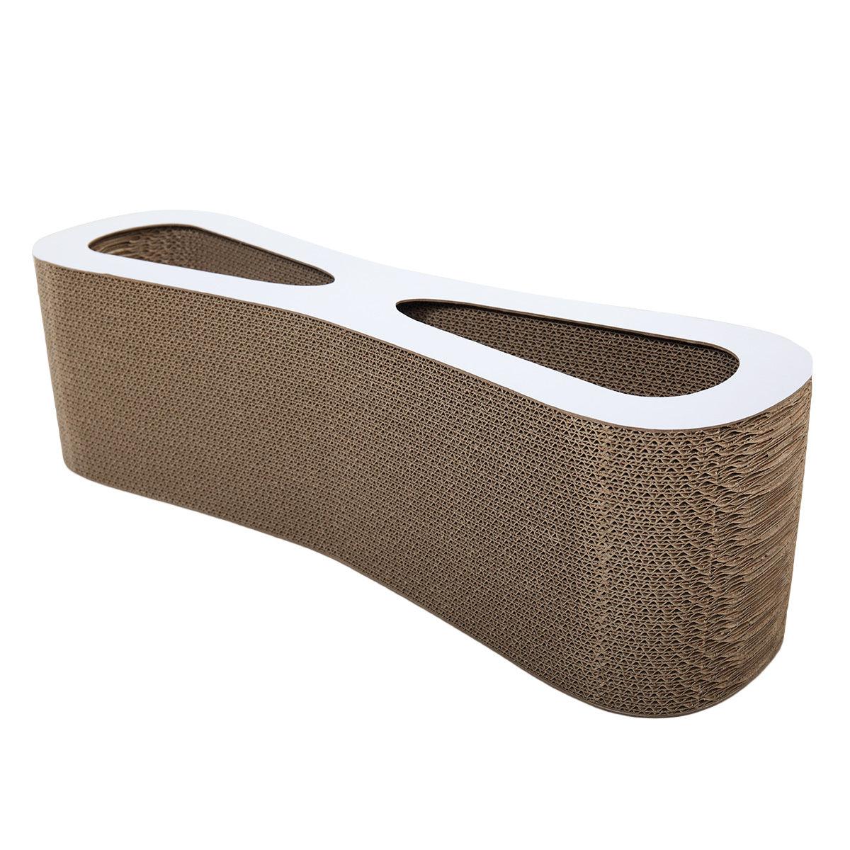 Premium Cat Scratcher Toy - Durable Corrugated Cardboard for Cats - Perfect for Scratching, Clawing & Playtime at Home