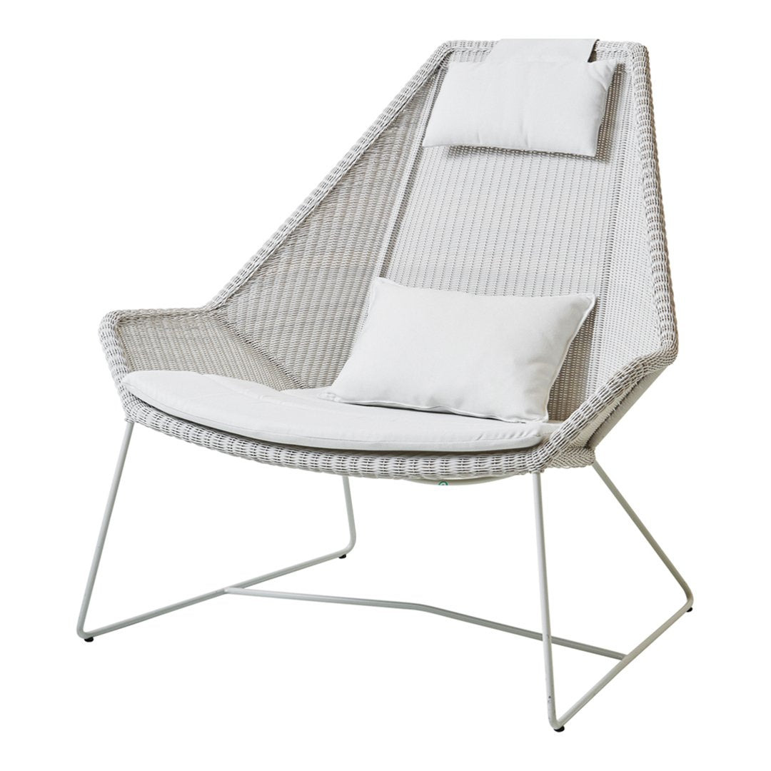 Premium Cushion Set for Breeze Highback Chair - Soft & Durable Seat Cushions - Perfect for Patio, Deck, and Outdoor Lounge Comfort