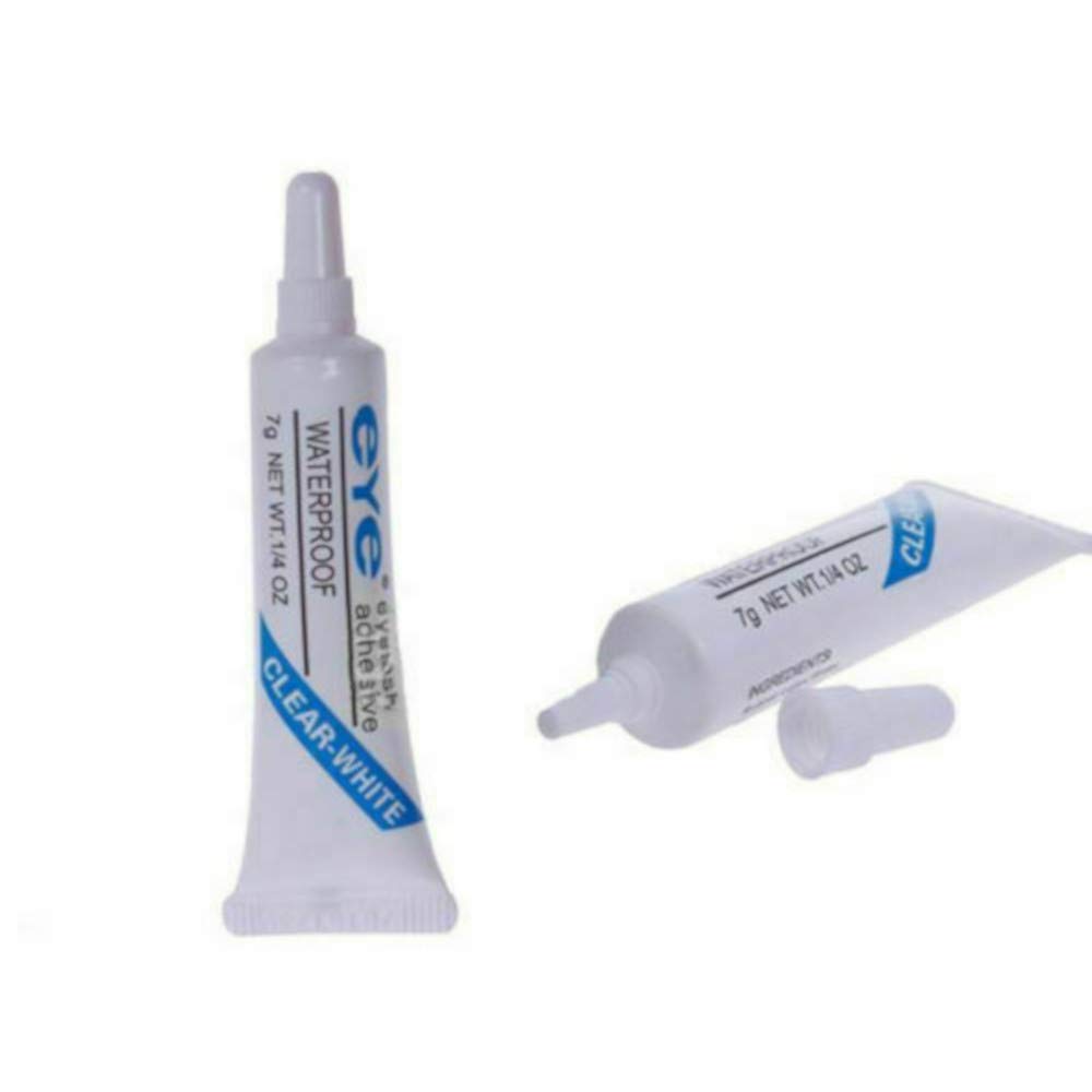 Harlington Group False Eyelash Glue - Super Strong Hold, Clear Drying, Waterproof Formula (7g) | Professional Lash Extension Adhesive for Daily Wear & Special Occasions