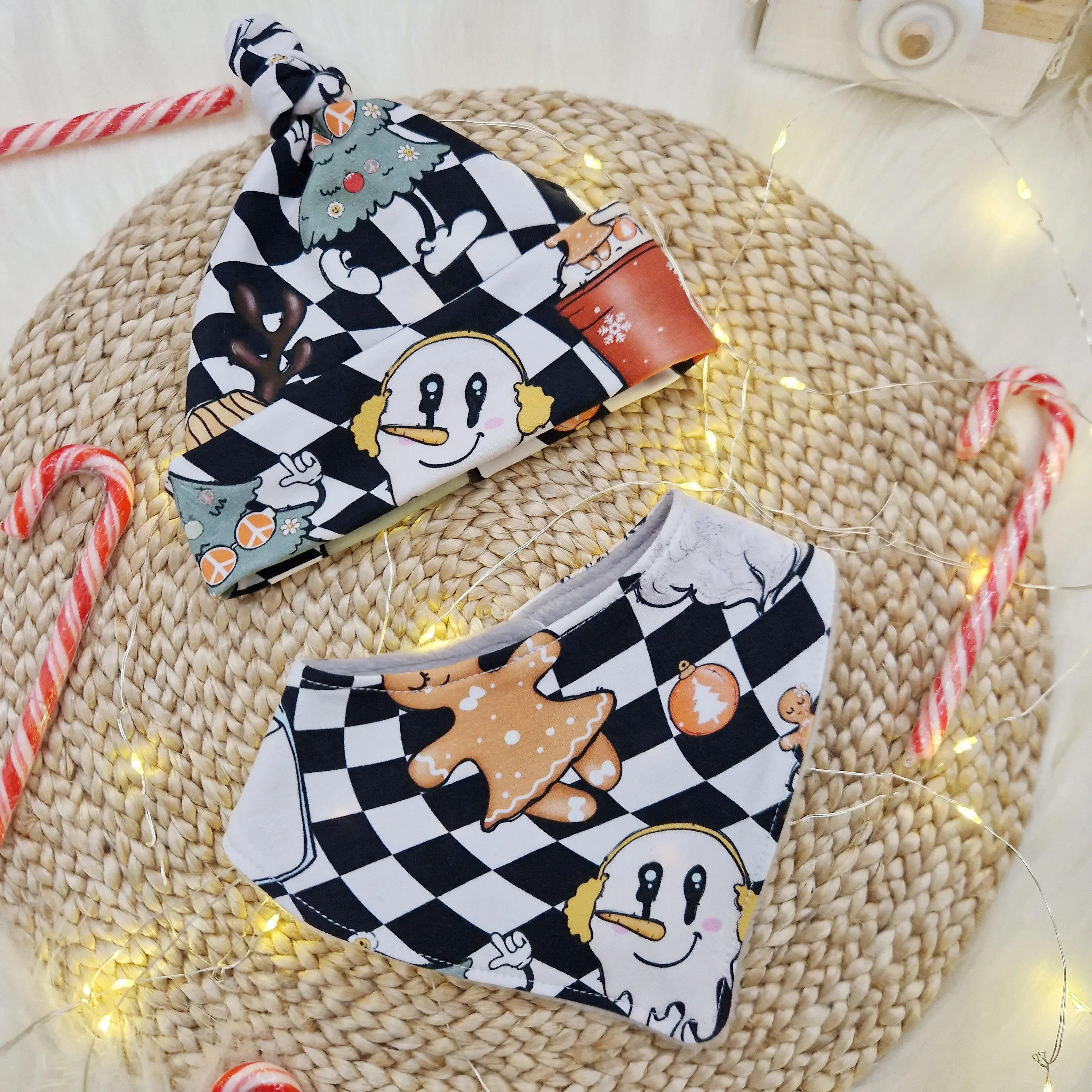 Trendy Santa Baby Gift Set for Christmas - Perfect for Holiday Parties, Newborn Photos & Festive Celebrations