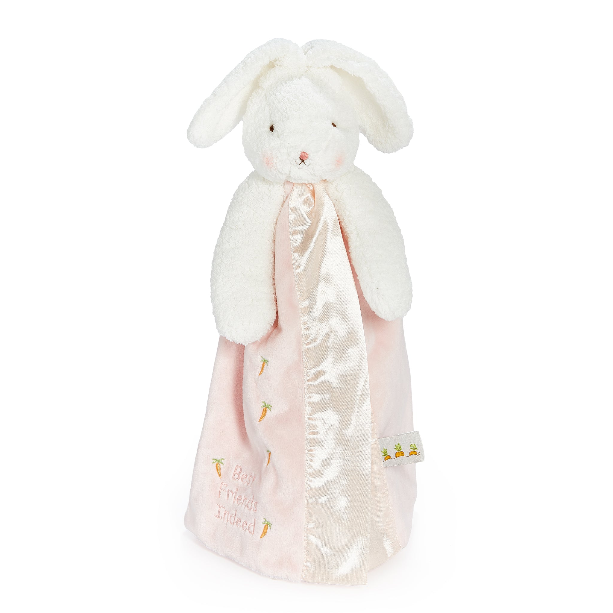 Blossom Bunny Buddy Blanket - Soft & Cozy Plush Baby Blanket for Newborns & Toddlers | Perfect for Nursery, Stroller, and Cuddling | Cute Easter Gift Idea