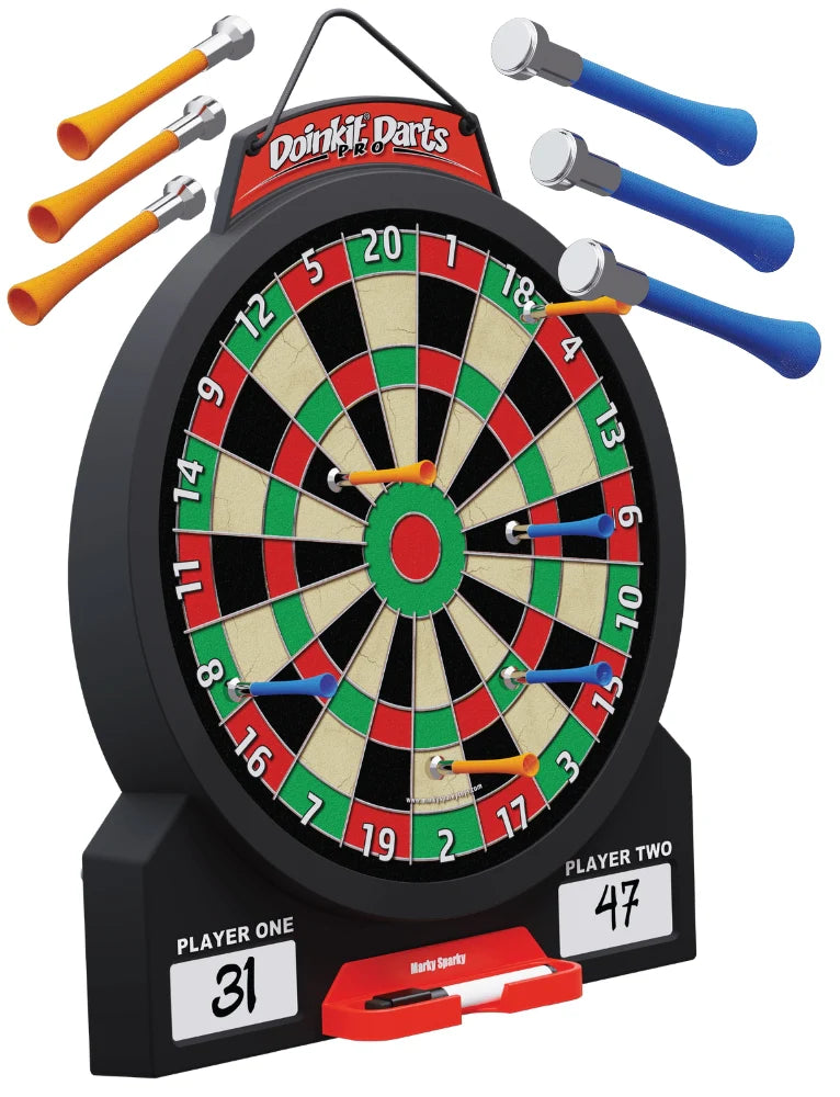 Premium DoinkIt Dartboard - Bristle Dart Board for Professional & Home Use - Perfect for Game Rooms, Bars, and Family Fun Nights