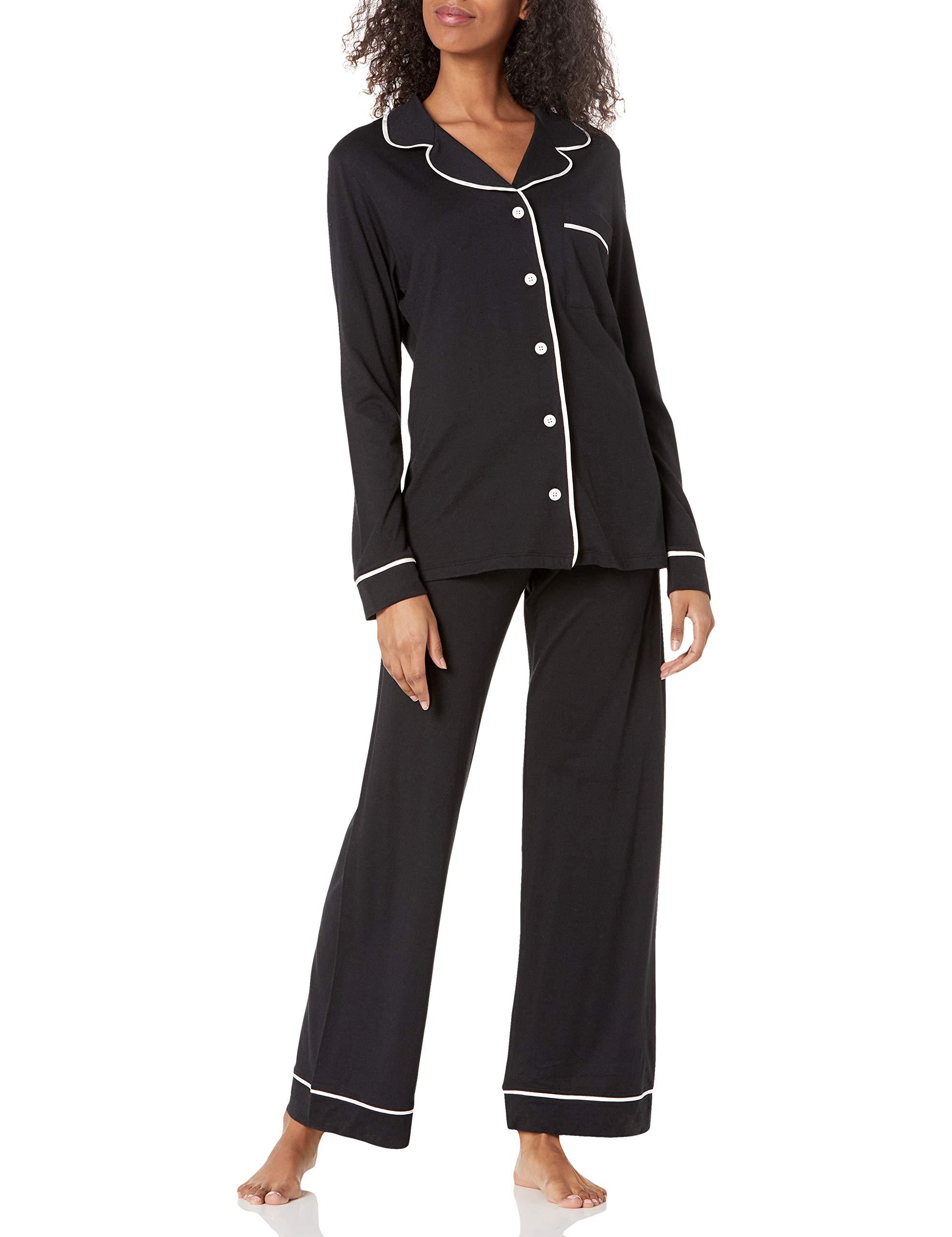 Cosabella Women's Bella Relaxed Long Sleeve Pajama Set - Soft Cotton Sleepwear for Women, Comfortable Lounge Pajamas for Nightwear & Relaxing at Home