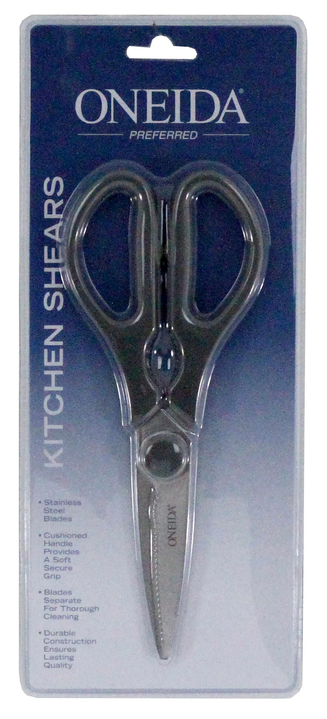 Premium Stainless Steel Kitchen Shears - Heavy Duty Scissors for Cutting Meat, Poultry, Herbs & Vegetables - Perfect for Cooking, Food Prep & Butchering - Ergonomic Comfort Grip & Dishwasher Safe