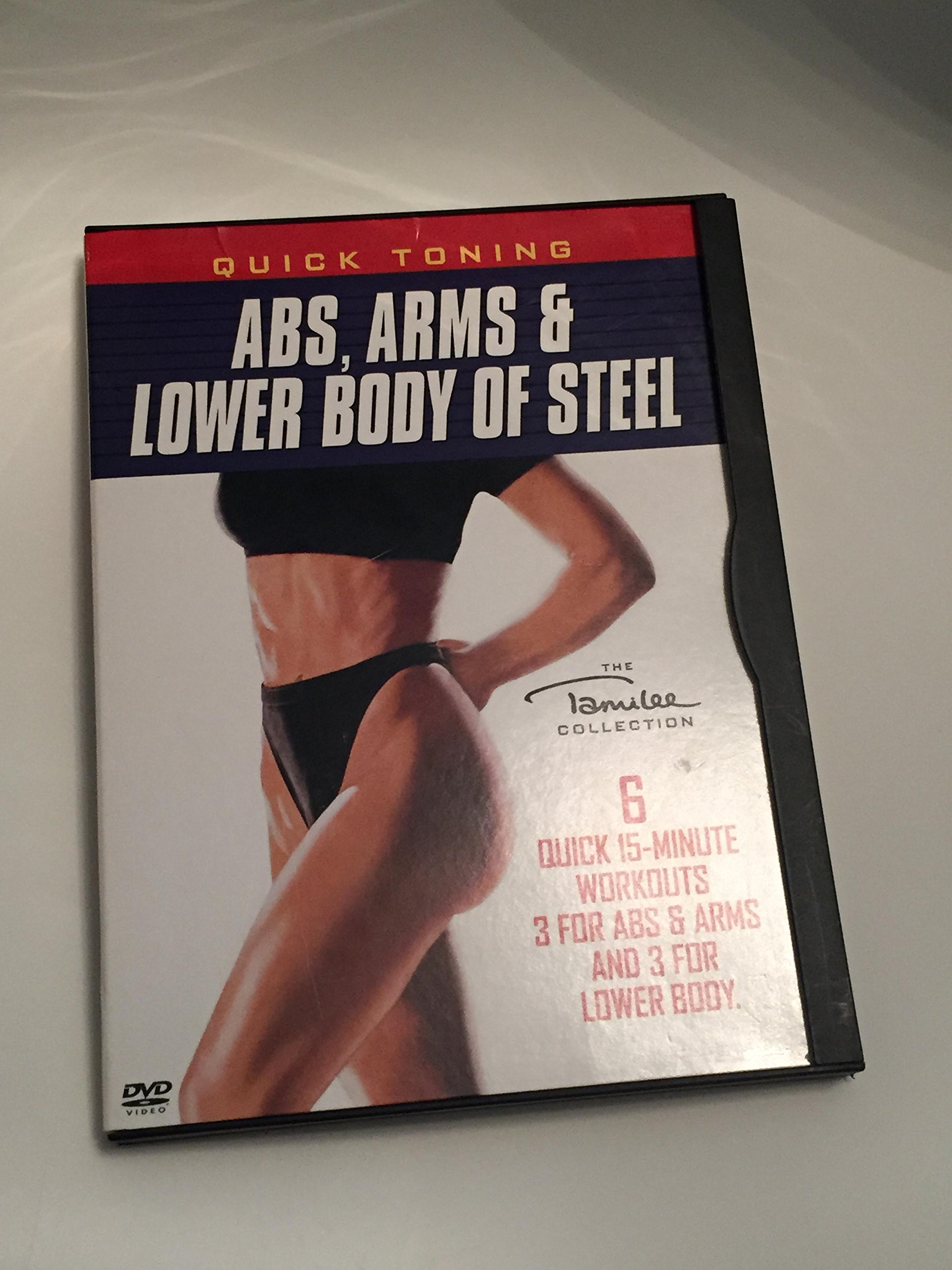 Quick Toning Workout DVD: Sculpt Abs, Arms & Lower Body for Steel Strength - Perfect for Home Fitness & Core Training