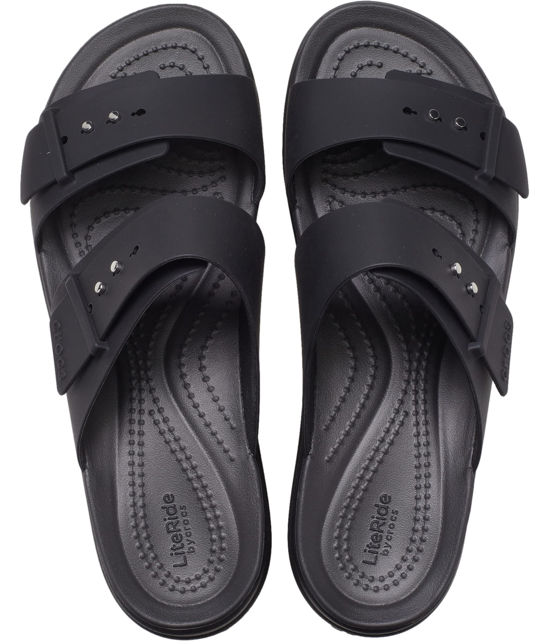 Crocs Women's Brooklyn Buckle Low Wedge Platform Sandals - Comfortable & Stylish Casual Shoes for Summer, Beach, Walking, Travel & Outdoor Activities