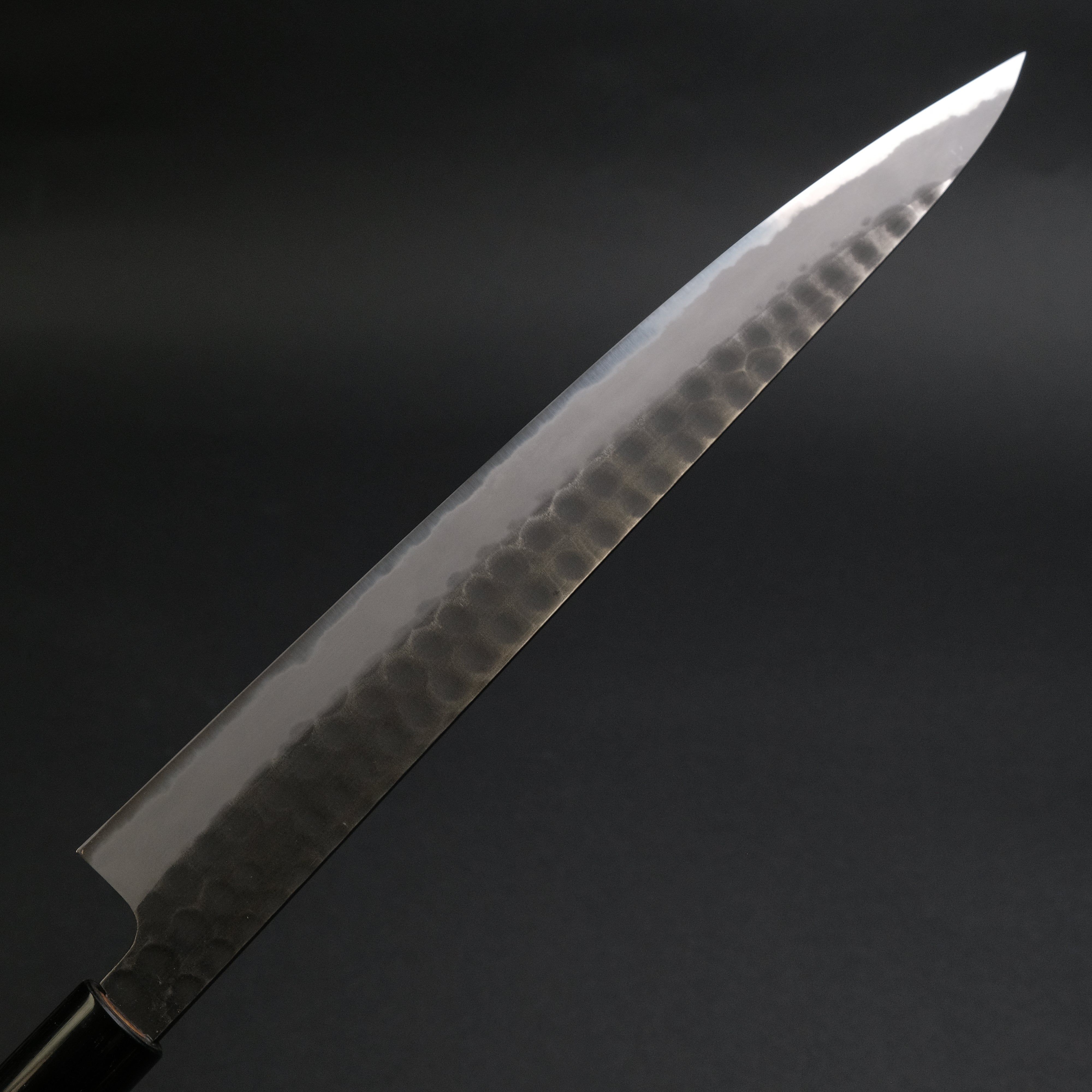 Premium Ajikataya Tsuchime White #2 Sujihiki Knife 270mm - Japanese Chef Knife with Ho Wood D-Shaped Handle - Perfect for Slicing Sashimi, Meat & Sushi Preparation