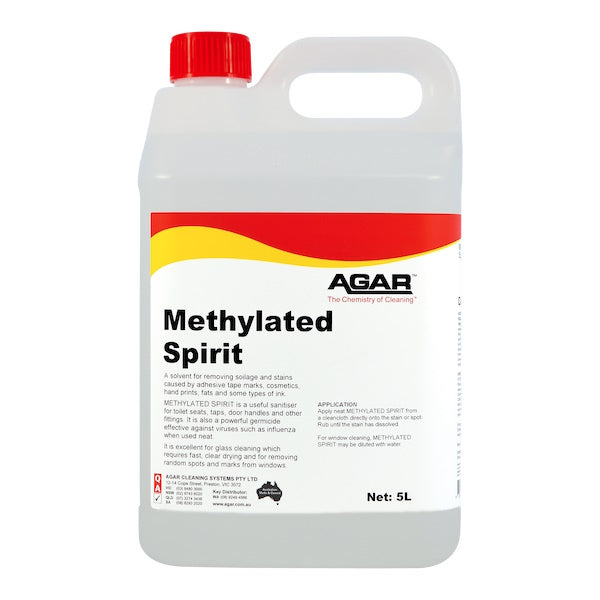 Premium Agar Methylated Spirit - 500ml High Purity Denatured Alcohol for Lab Use, Cleaning & Disinfection | Ideal for Science Experiments, Surface Sanitizing & First Aid