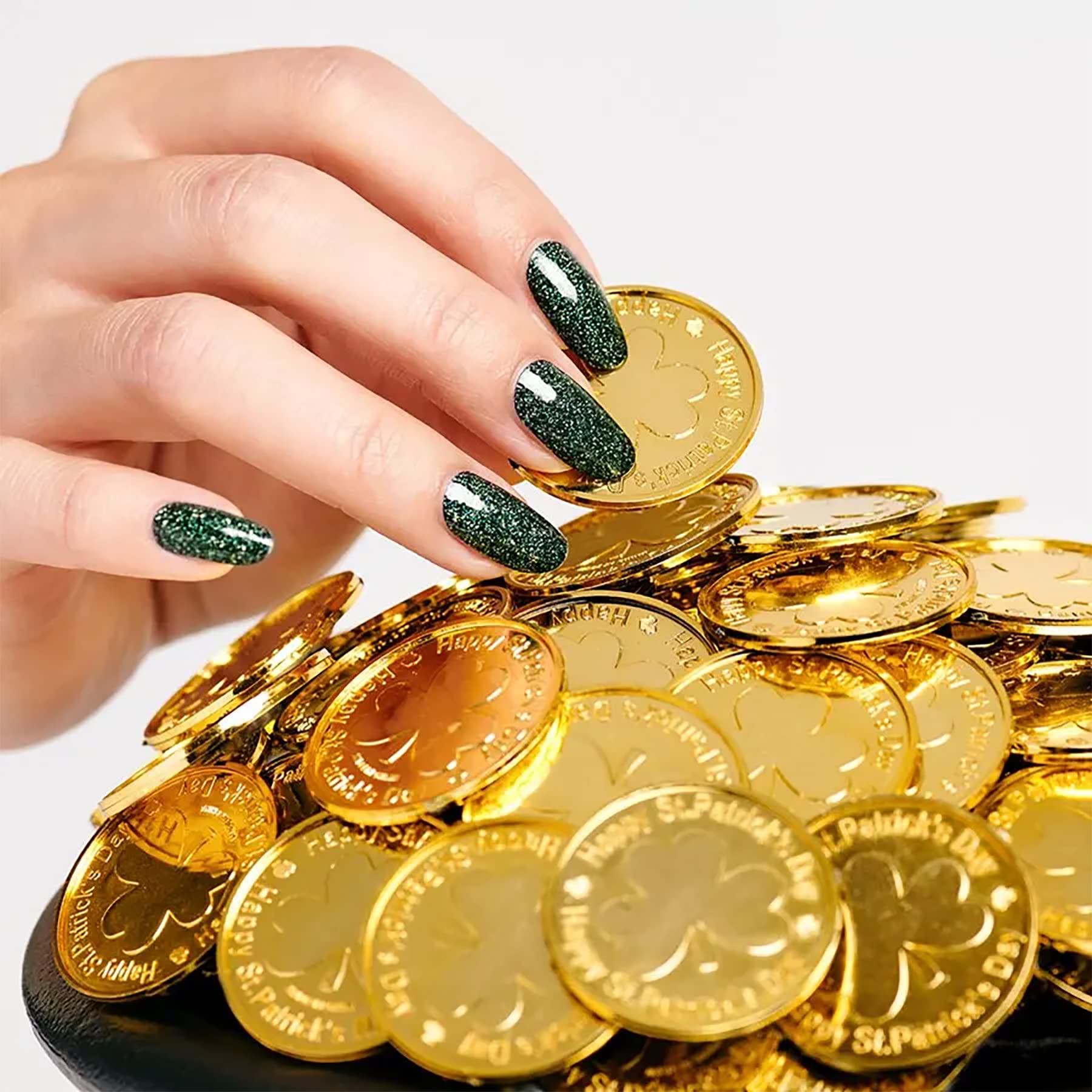 Color Street Gaelic Greenery Nail Strips - Limited Edition for St. Patrick's Day