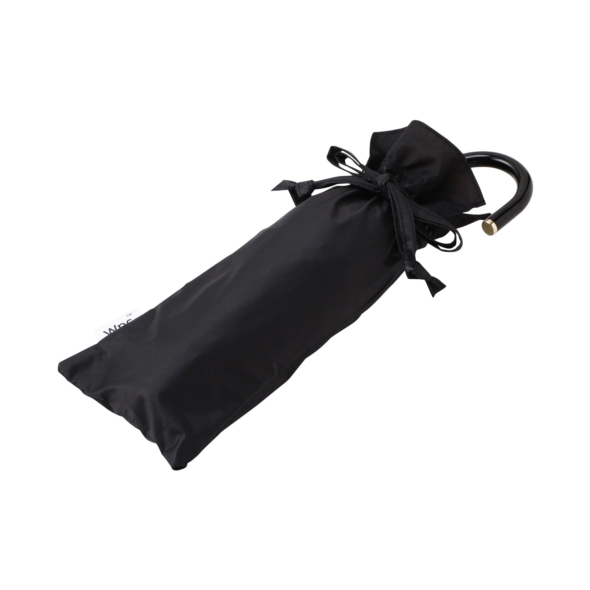 Classic Blackout Frill Folding Umbrella - 50cm Compact Windproof Travel Umbrella for Women & Men - Perfect for Rainy Days, Commuting, and Outdoor Events