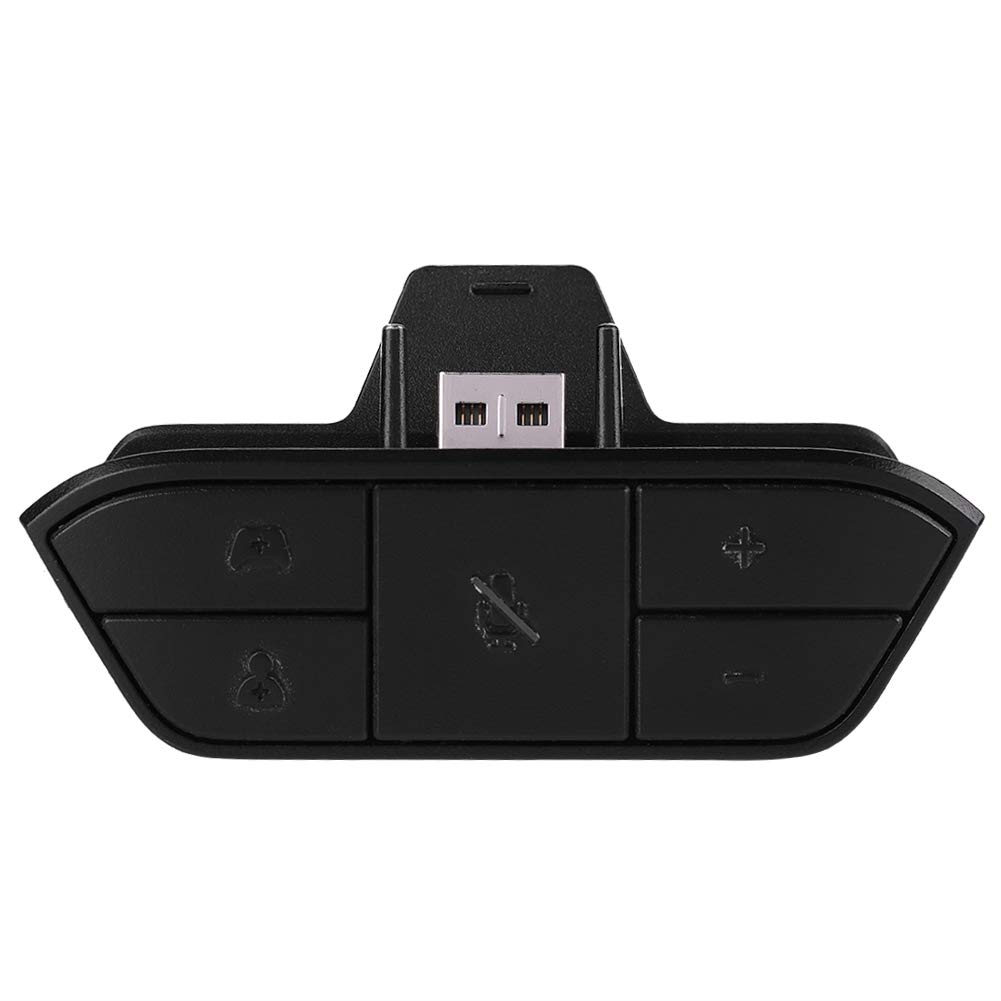 Xbox One Headset Adapter with Dust Proof Stereo Game Control & Sound Sync - Perfect for Immersive Gaming & Chat Sessions