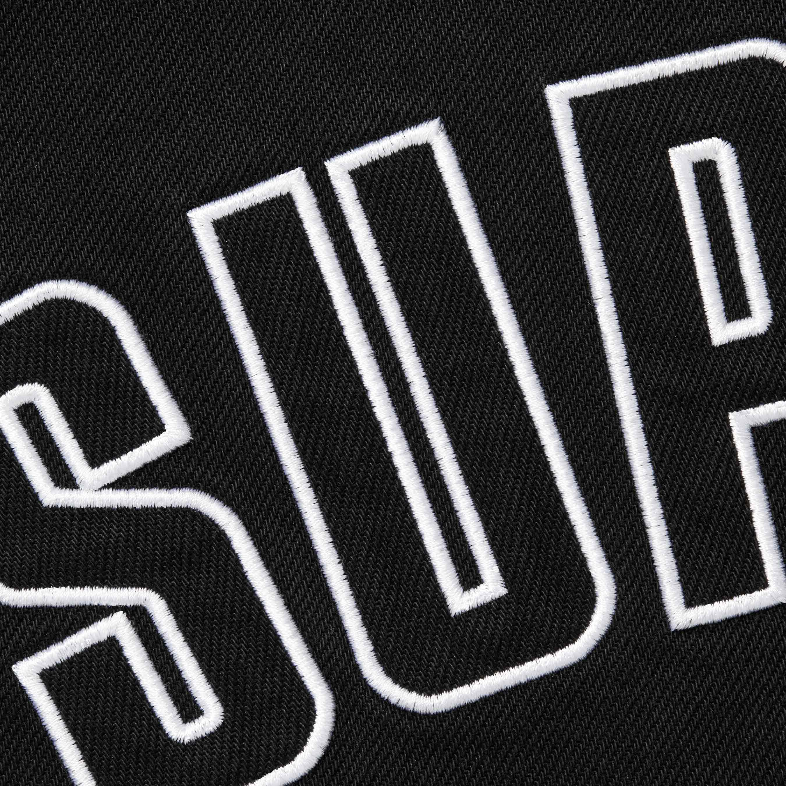 Supreme Arc Denim Coaches Jacket - Black Men's Vintage Style Denim Jacket for Streetwear & Casual Outfits | Perfect for Urban Fashion, Skateboarding & Everyday Wear