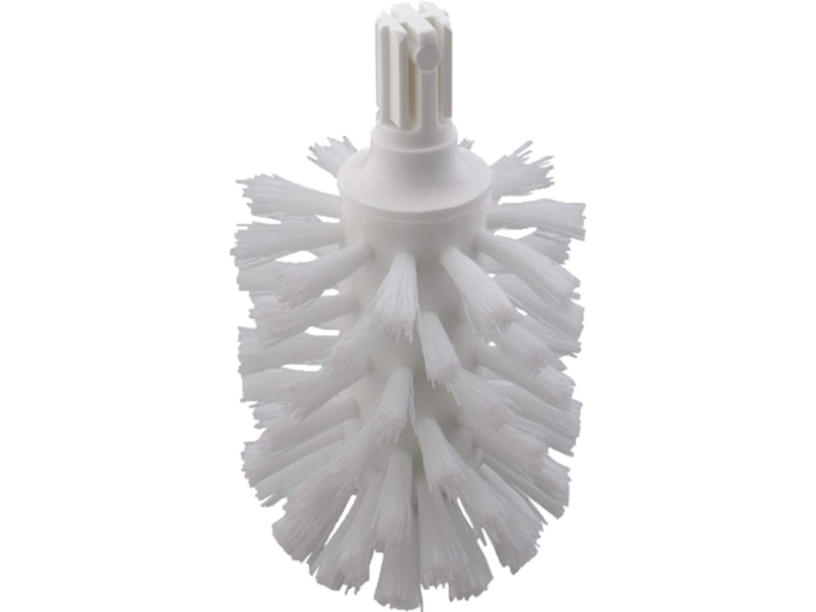 Hansgrohe 40088000 White Medium Replacement Toilet Brush Set - Durable Bathroom Cleaning Accessories for Home & Commercial Use