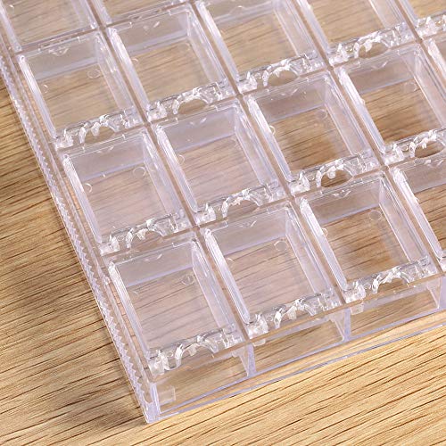 Premium Durable Pearl Box for Nail Salon & Manicure - Rhinestone Storage Organizer for Home & Professional Use - Perfect for Nail Art, Jewelry, and Craft Supplies