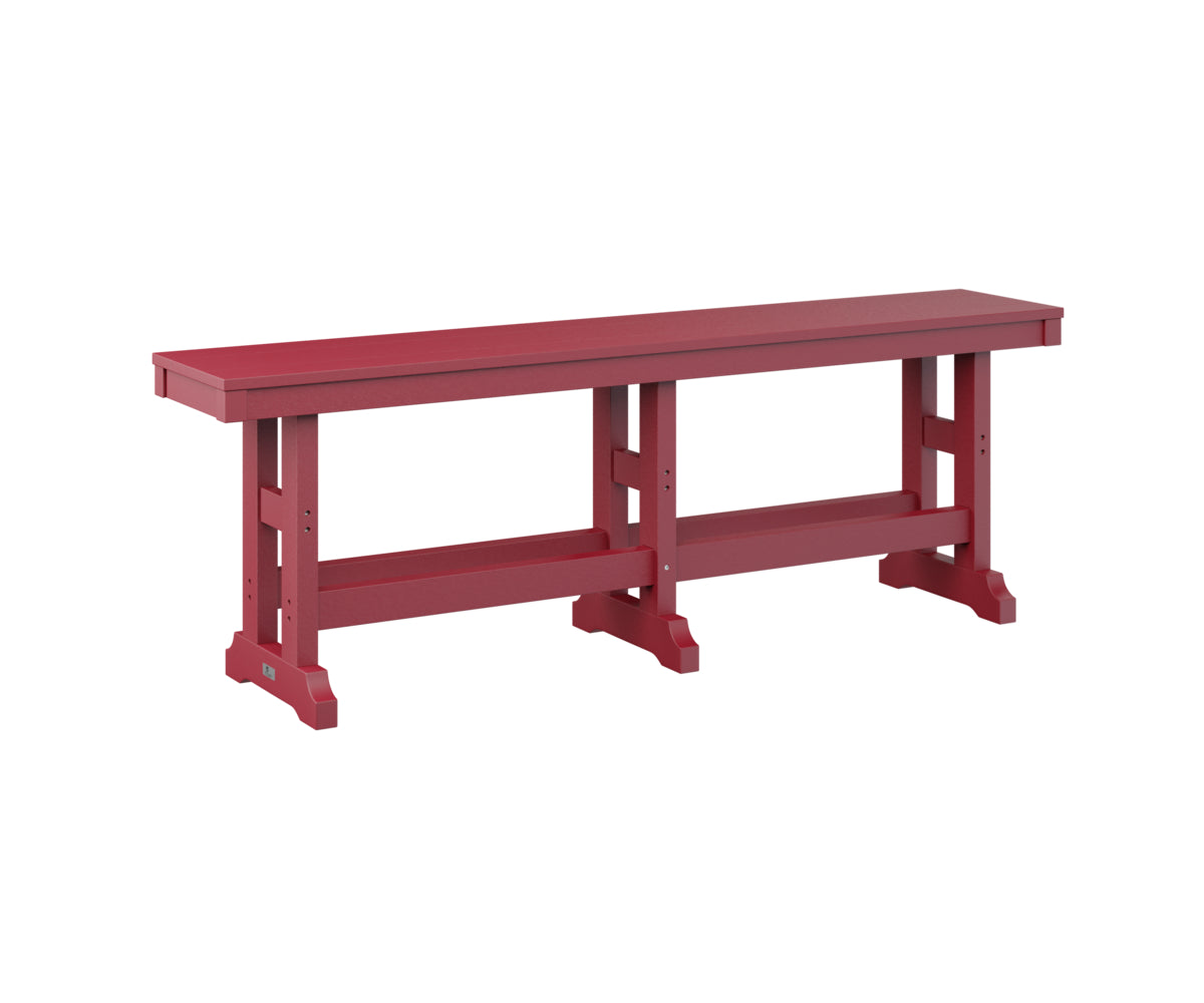 Berlin Gardens Garden Classic 66-Inch Outdoor Counter Height Bench - Perfect for Patio, Deck, Garden & Backyard Dining