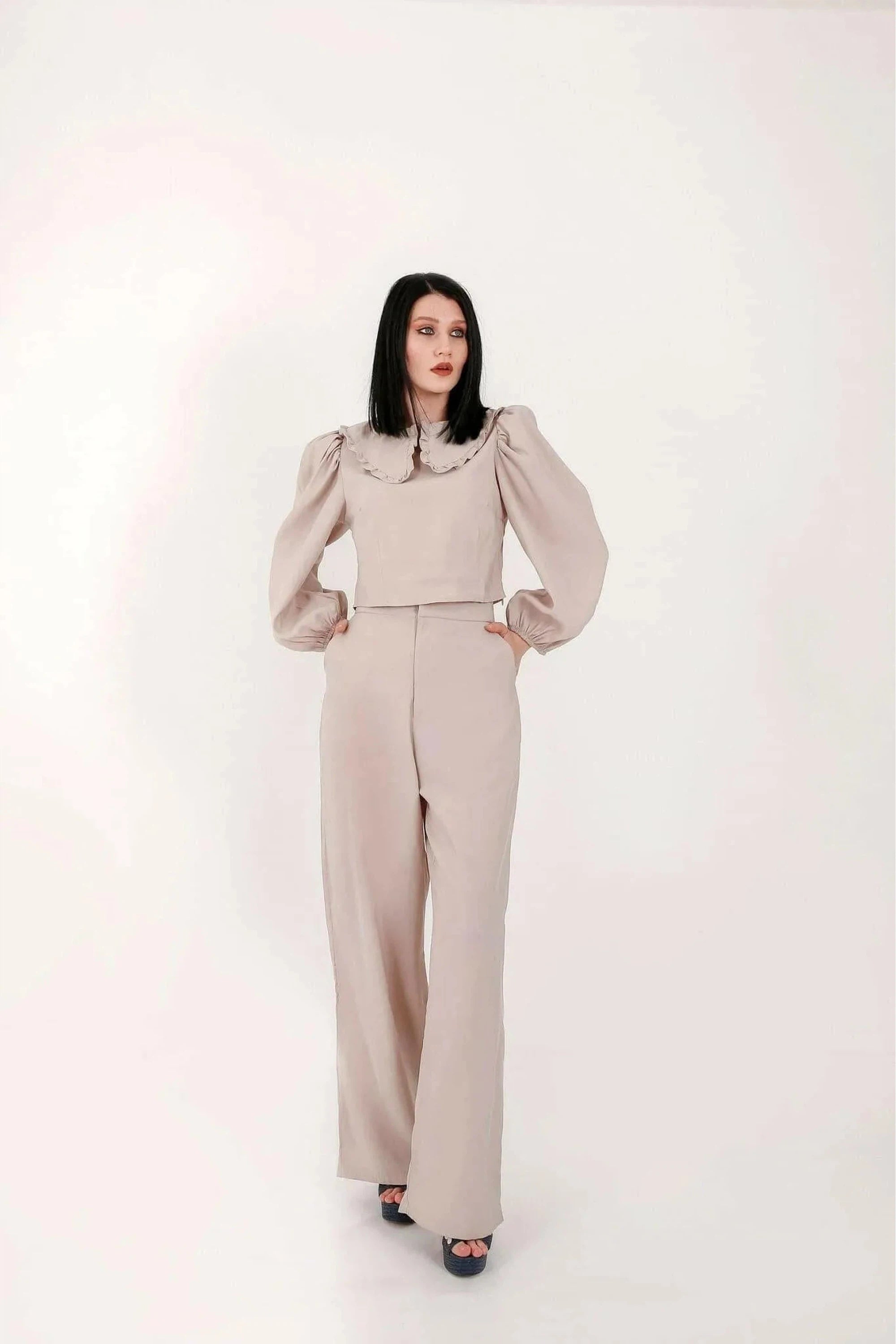 BY Baano Women's Trendy Pants Set - Stylish Dress Ensemble for Fashionable Outfits | Perfect for Office Wear, Casual Outings & Special Occasions