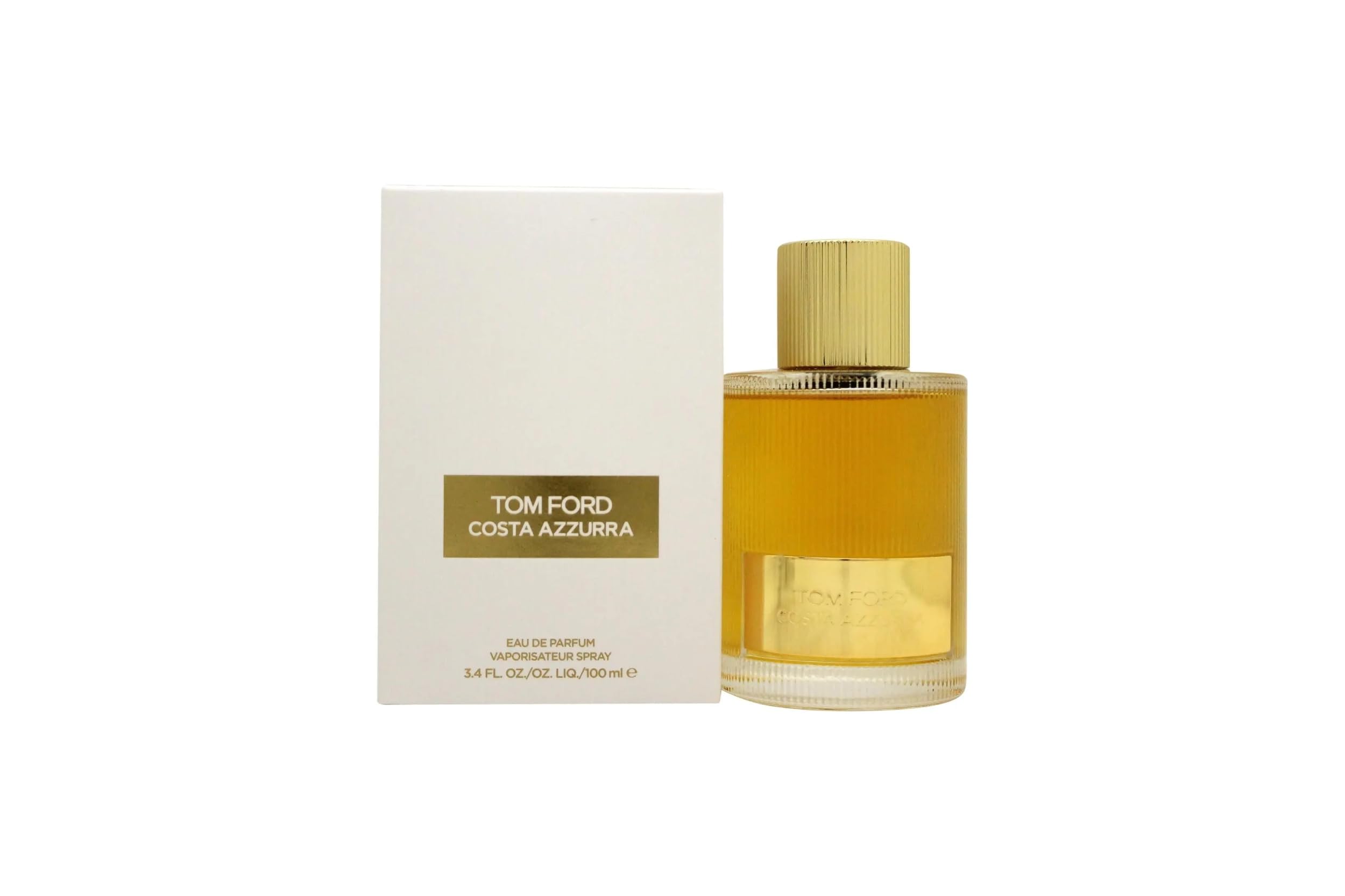 Tom Ford Costa Azzurra Eau de Parfum Spray for Men - 3.4 oz / 100 mL Luxury Fragrance | Fresh Aquatic Scent with Woody Notes | Perfect for Date Night, Office & Special Occasions